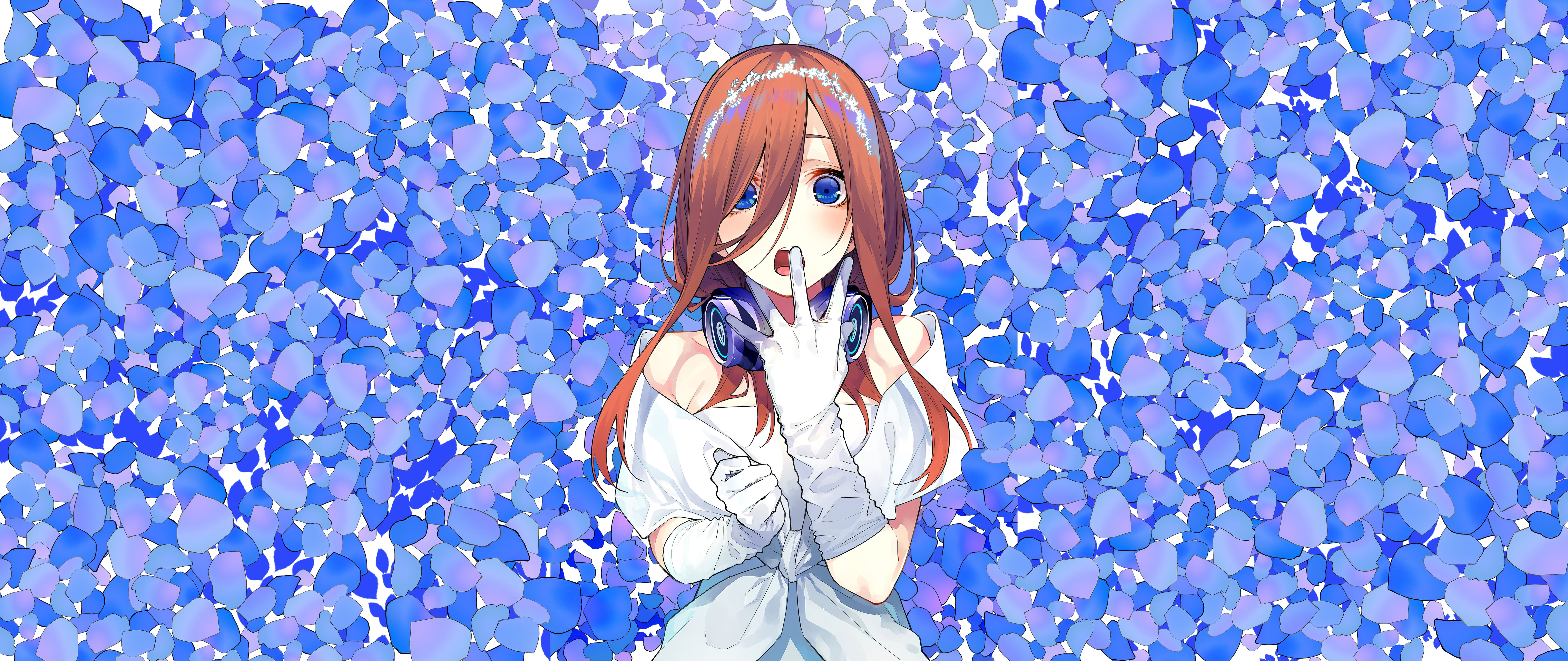 The Quintessential Quintuplets, Anime, Miku Nakano, 5-Toubun no Hanayome, 8K, HD Wallpaper
