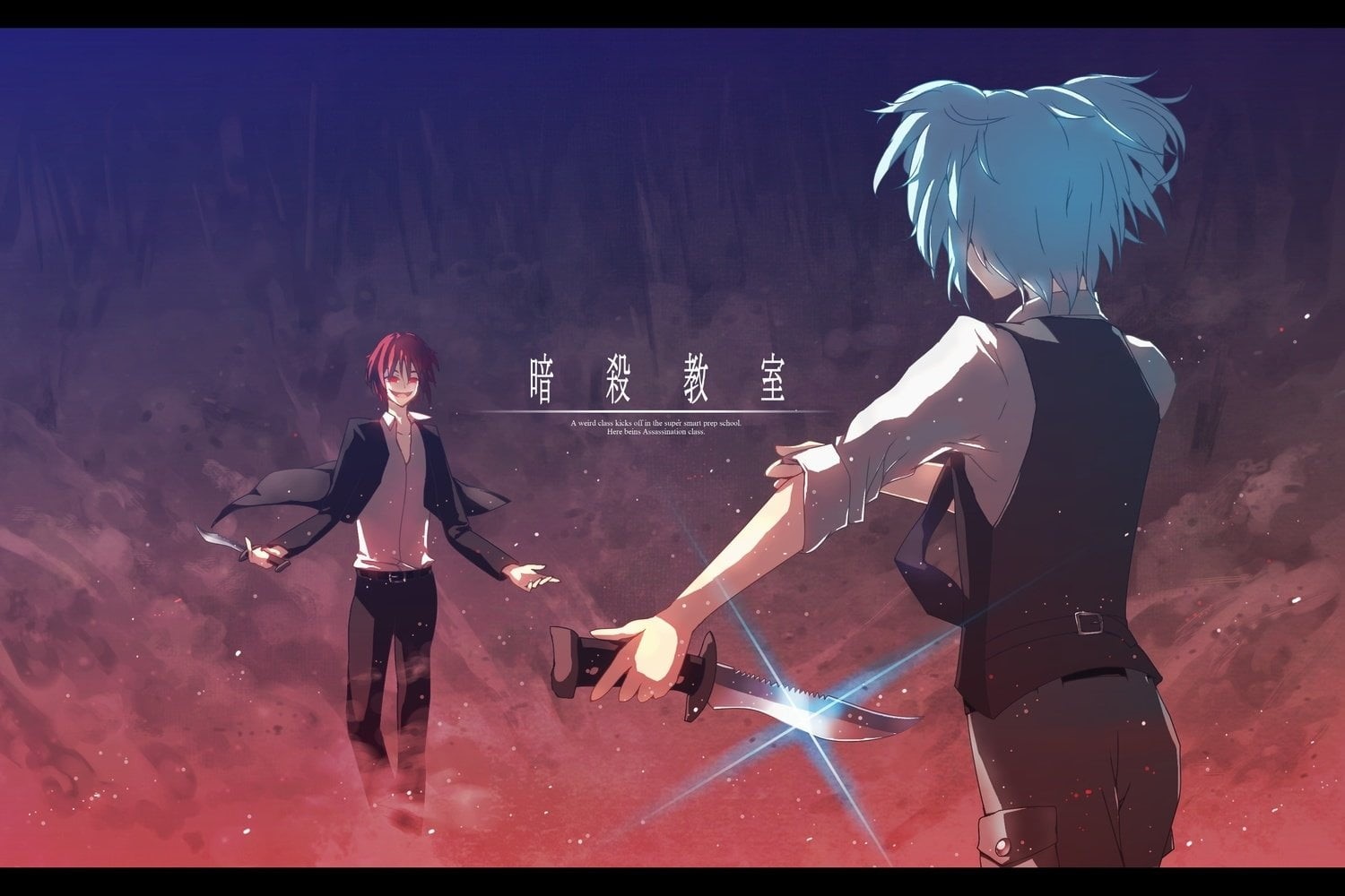 young men, women, water, standing, people, men, Karma Akabane, two people, motion, conflict, 720P, lifestyles, blue, sport, real people, character, adult, HD Wallpaper