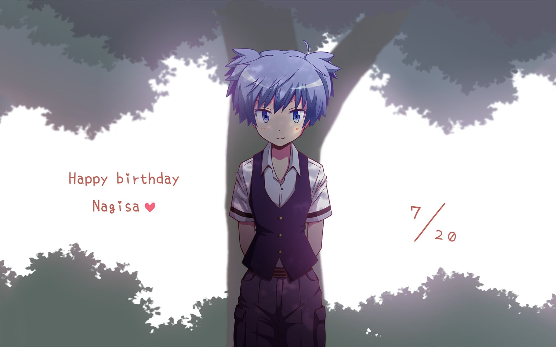 Anime, Nagisa Shiota, Assassination Classroom, 1080P, HD Wallpaper