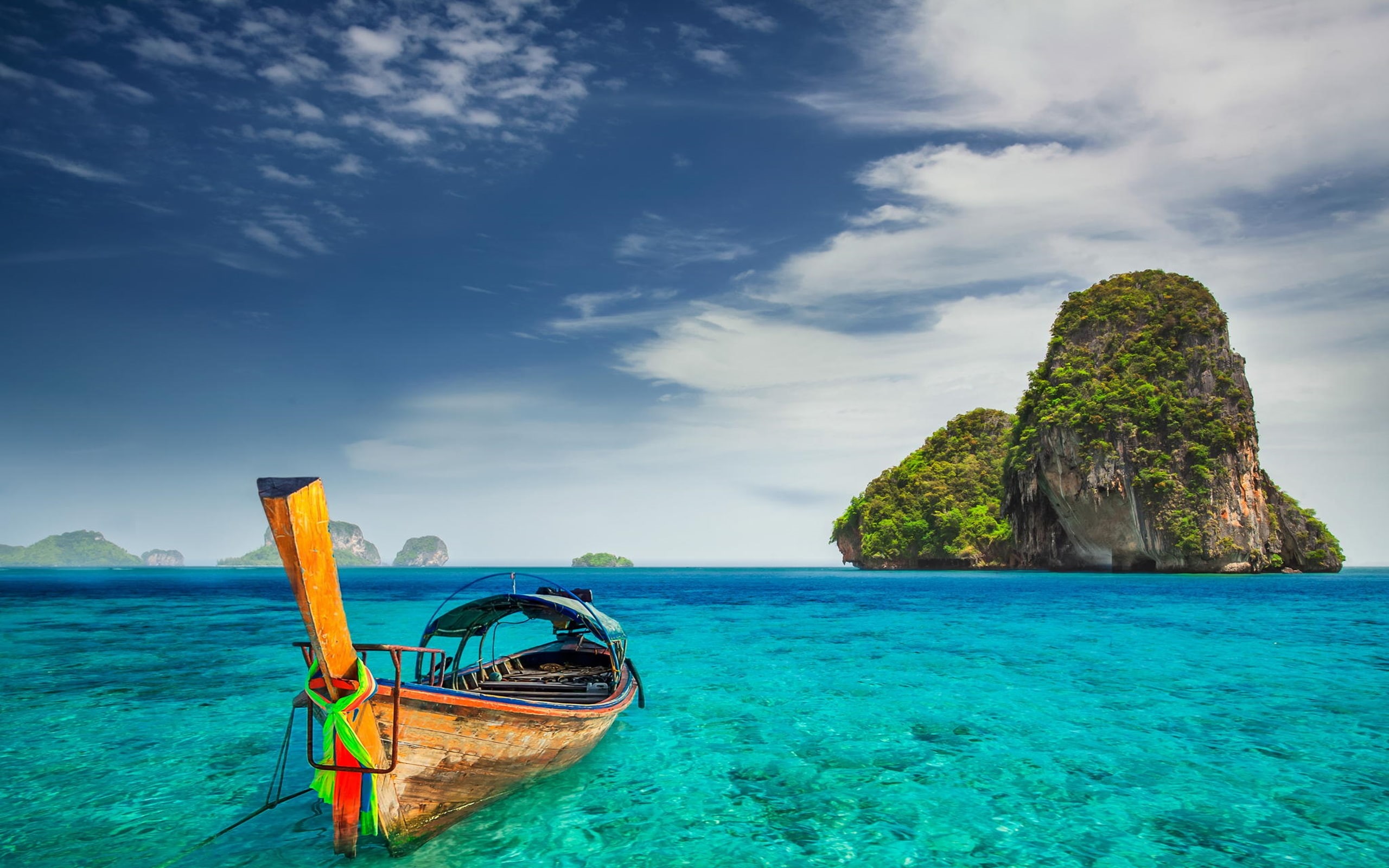 long, ha, bay, beaches, 2K, beautiful, HD Wallpaper