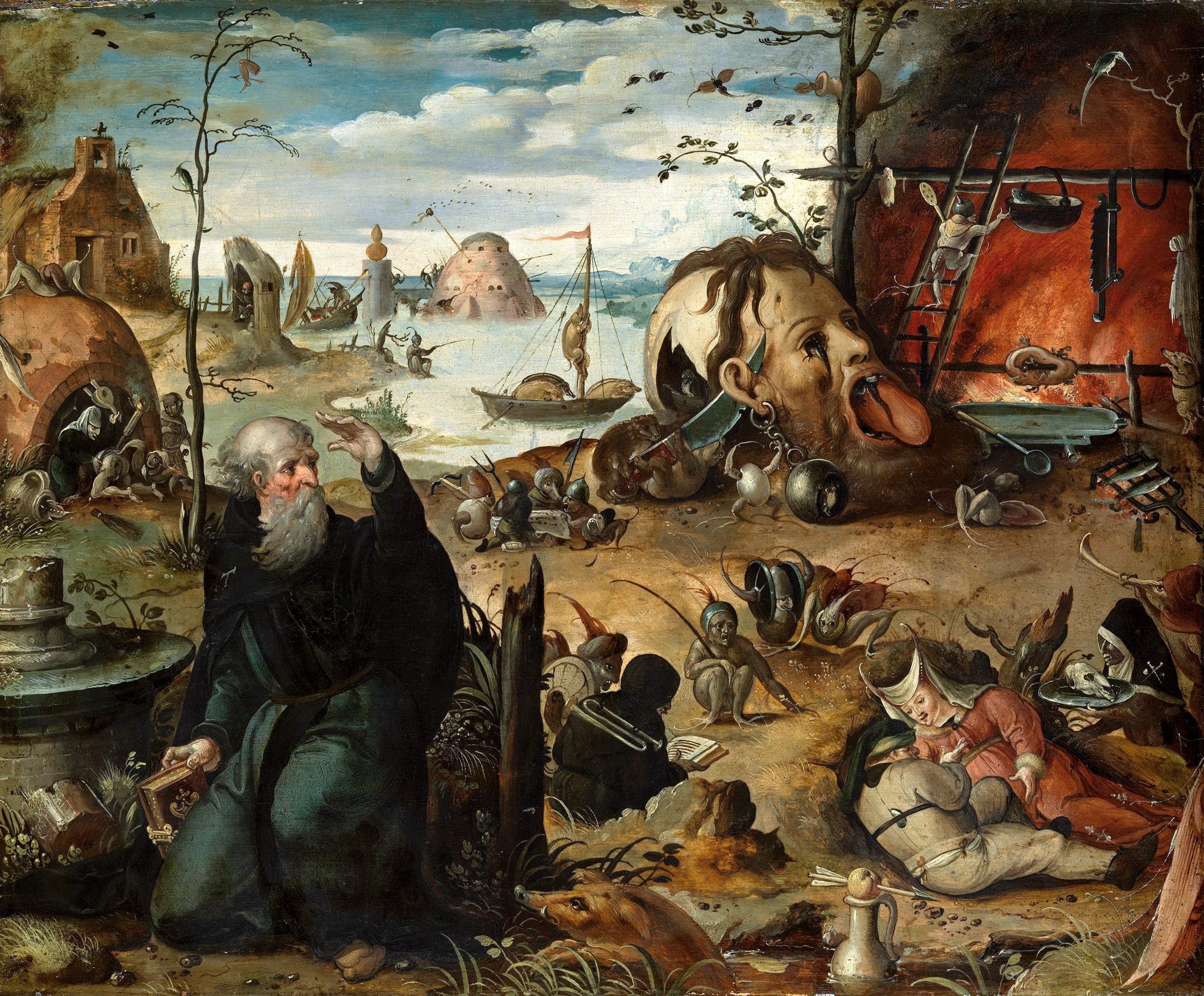 1080P, St. Anthony, Yang Mandan, Temptation, HD Wallpaper