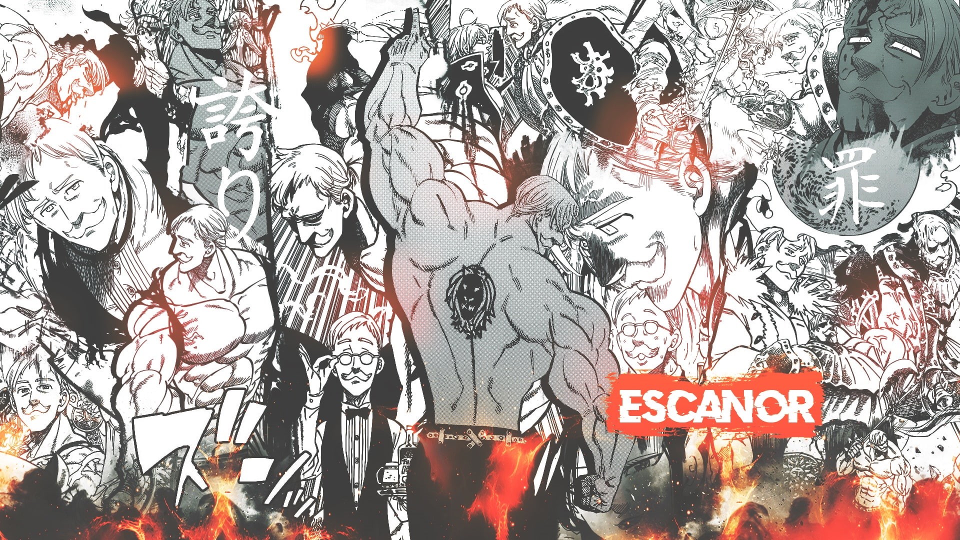 Escanor (The Seven Deadly Sins), The Seven Deadly Sins, Anime, 1080P, HD Wallpaper