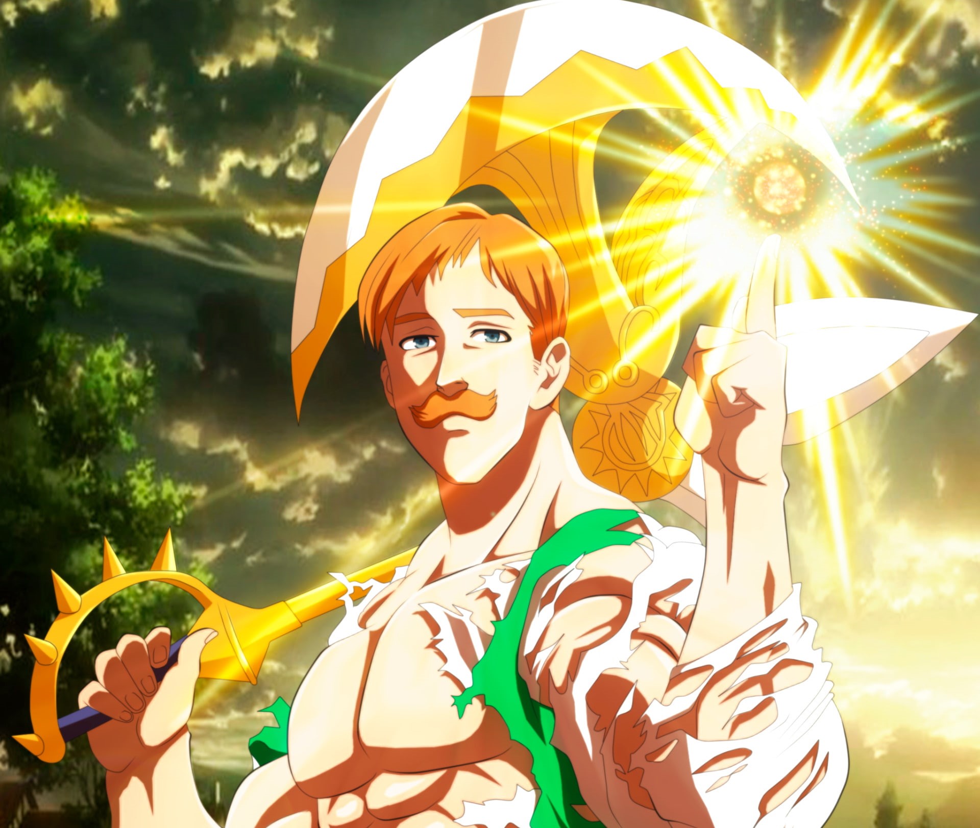 The Seven Deadly Sins, Escanor (The Seven Deadly Sins), 1080P, Anime, HD Wallpaper