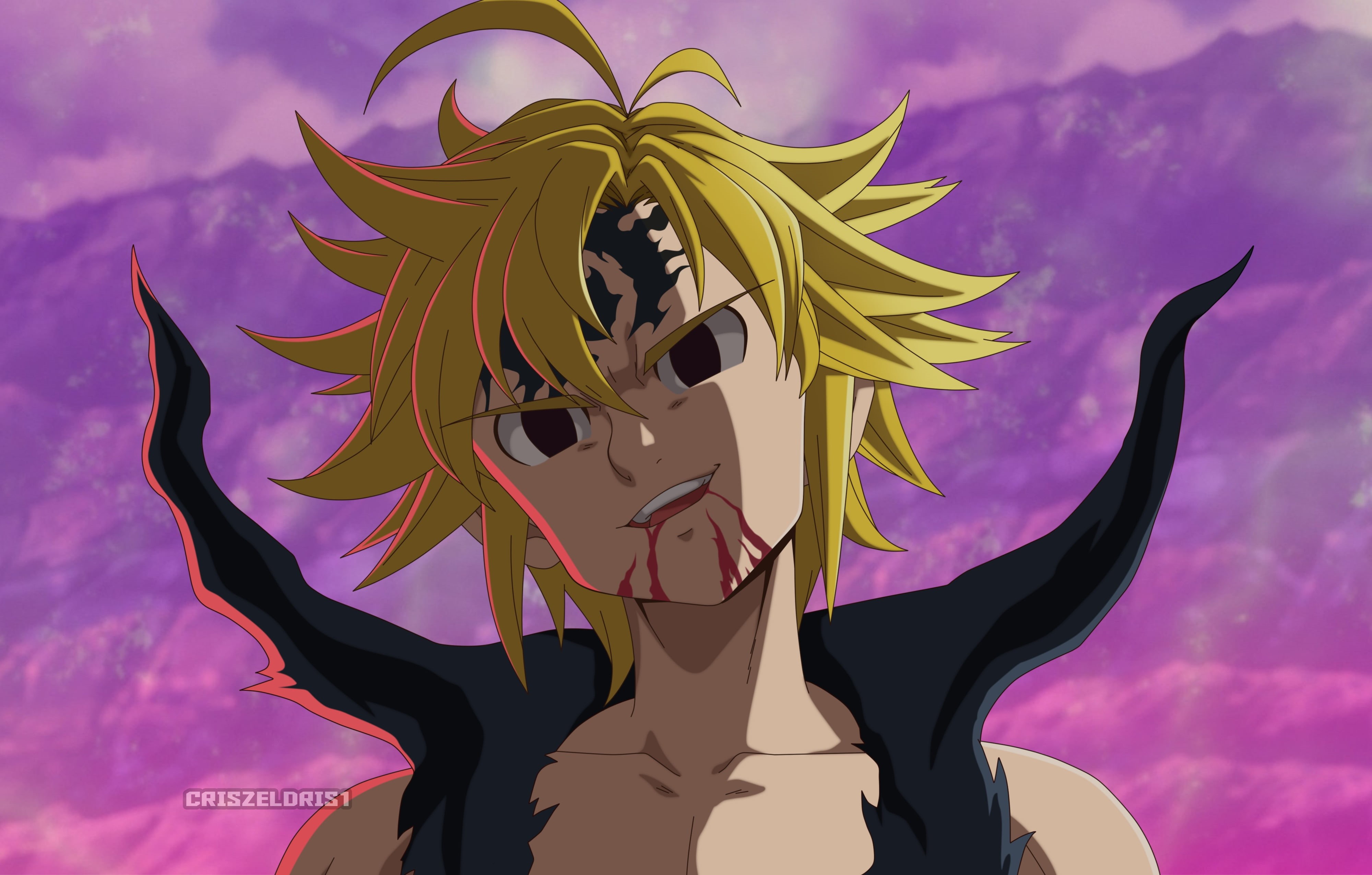 Meliodas (The Seven Deadly Sins), The Seven Deadly Sins, 4K, Anime, HD Wallpaper