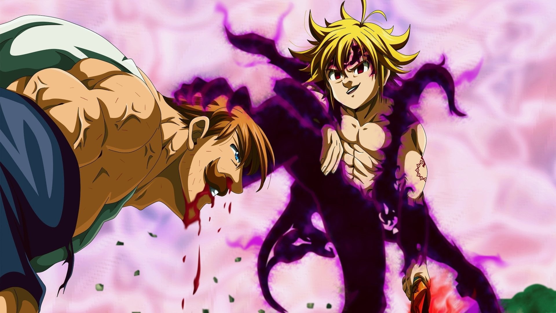 Anime, carnival - celebration event, creativity, Escanor (The Seven Deadly Sins), butterfly - insect, art and craft, lifestyles, 1080P, one person, The Seven Deadly Sins, HD Wallpaper