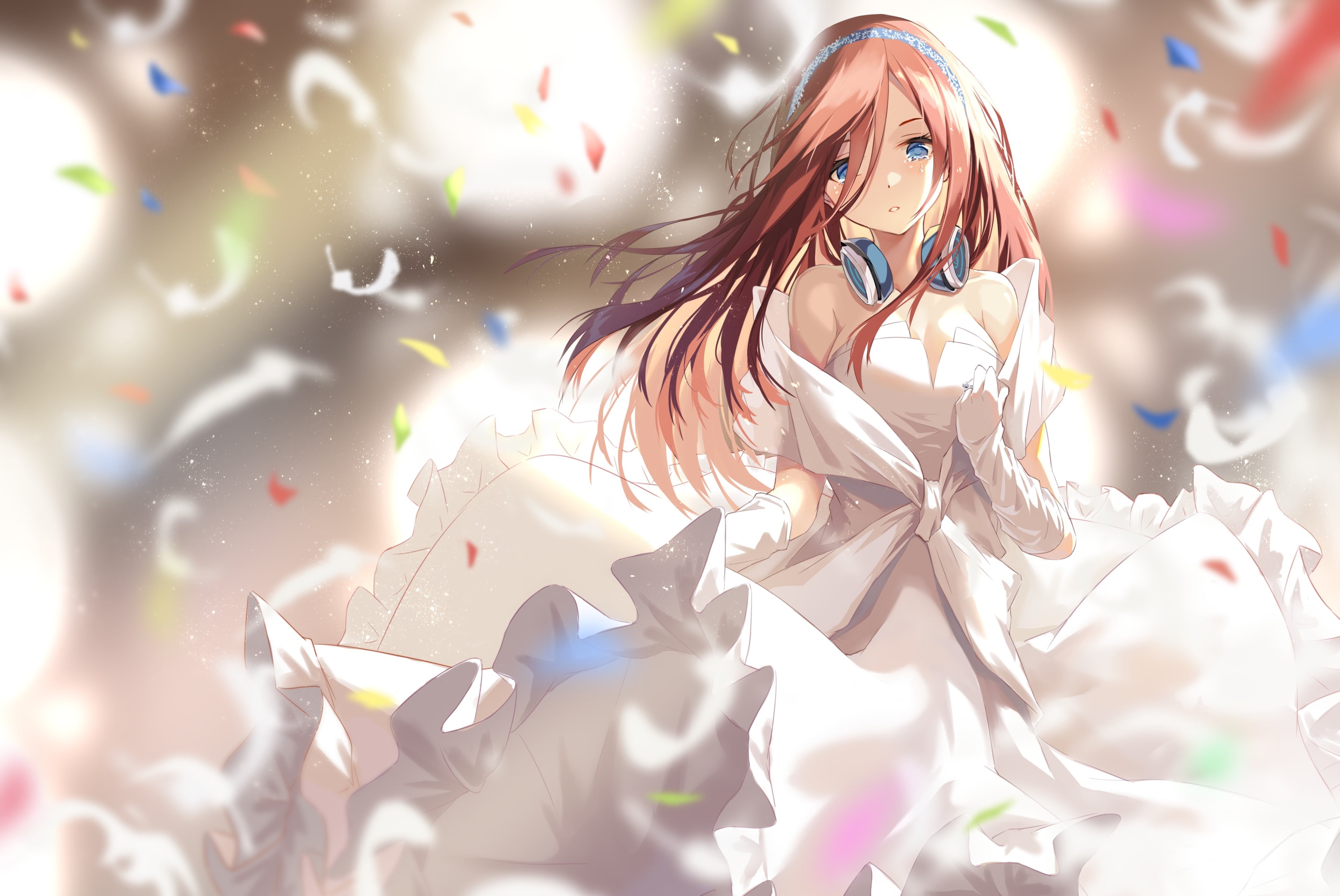 Anime, 4K, Miku Nakano, The Quintessential Quintuplets, HD Wallpaper