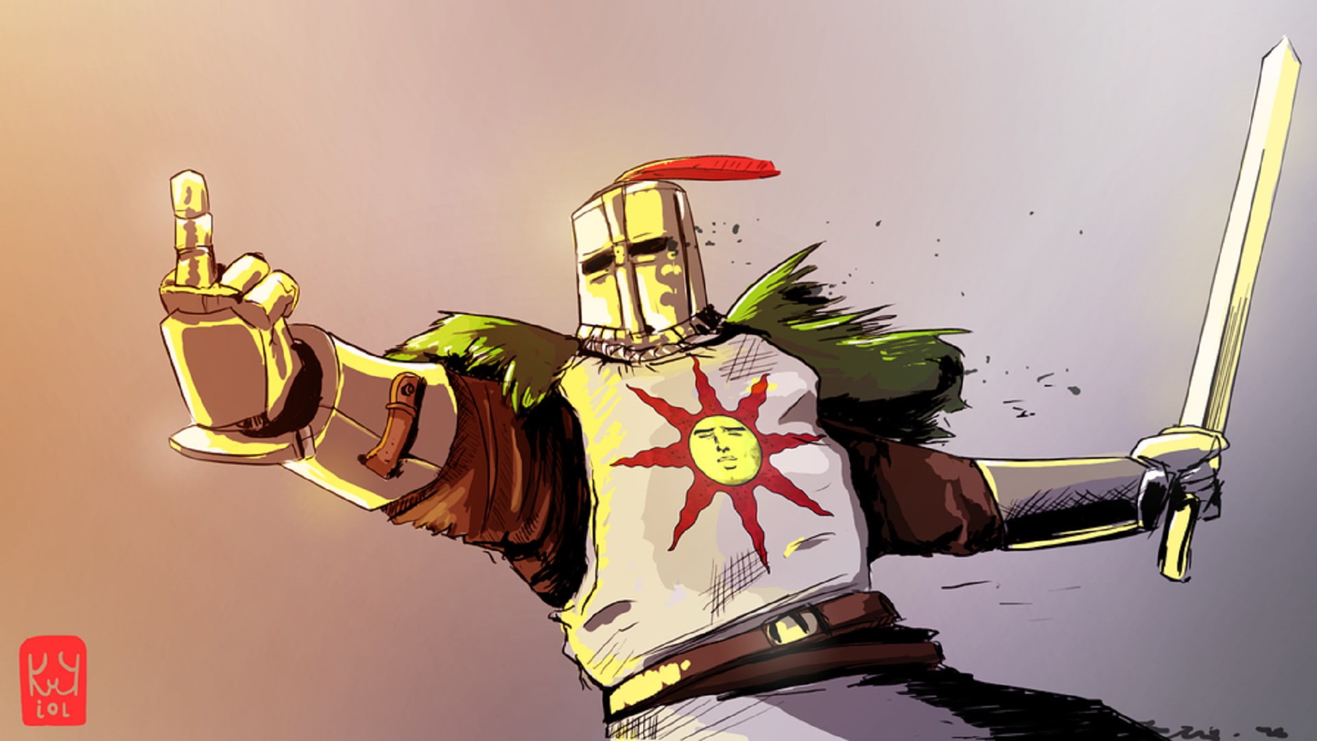 1080P, Solaire of Astora, Dark Souls, HD Wallpaper