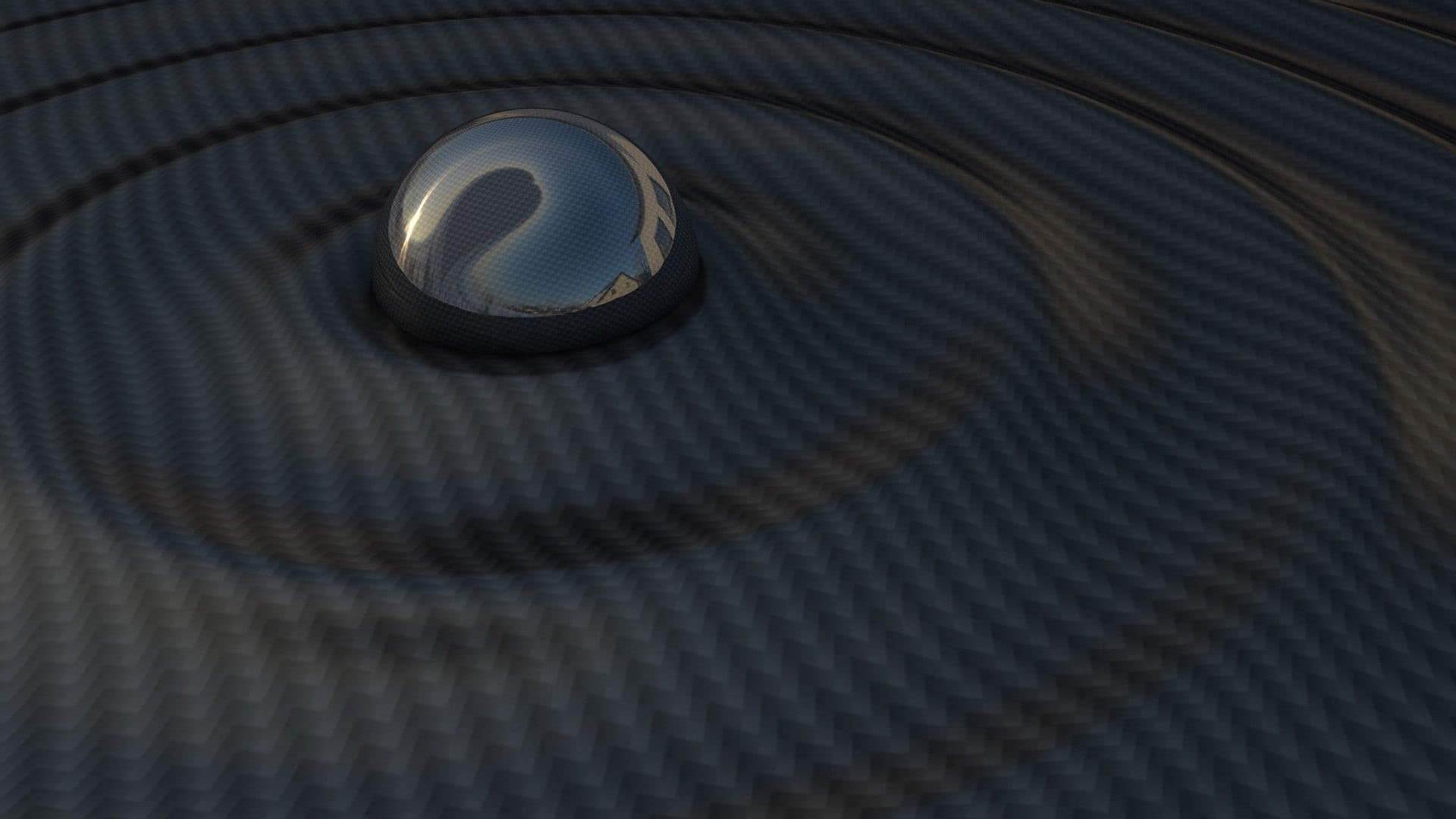 noise, circle, 1080P, textured effect, carbon fiber, black color, technology, droplet, music, backgrounds, speaker, single object, abstract, water, no people, HD Wallpaper