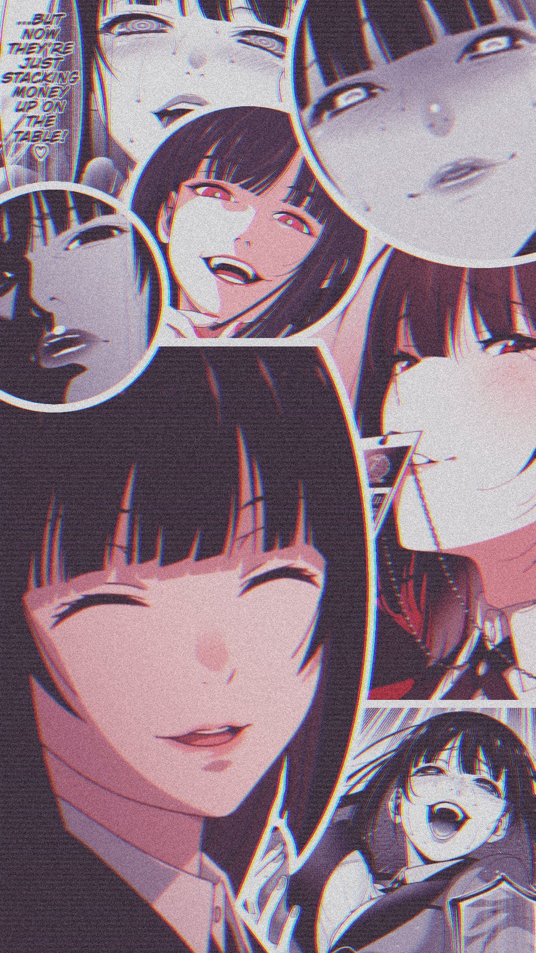 Jabami Yumeko, portrait display, anime, anime girls, Kakegurui, 1080P, Phone HD Wallpaper