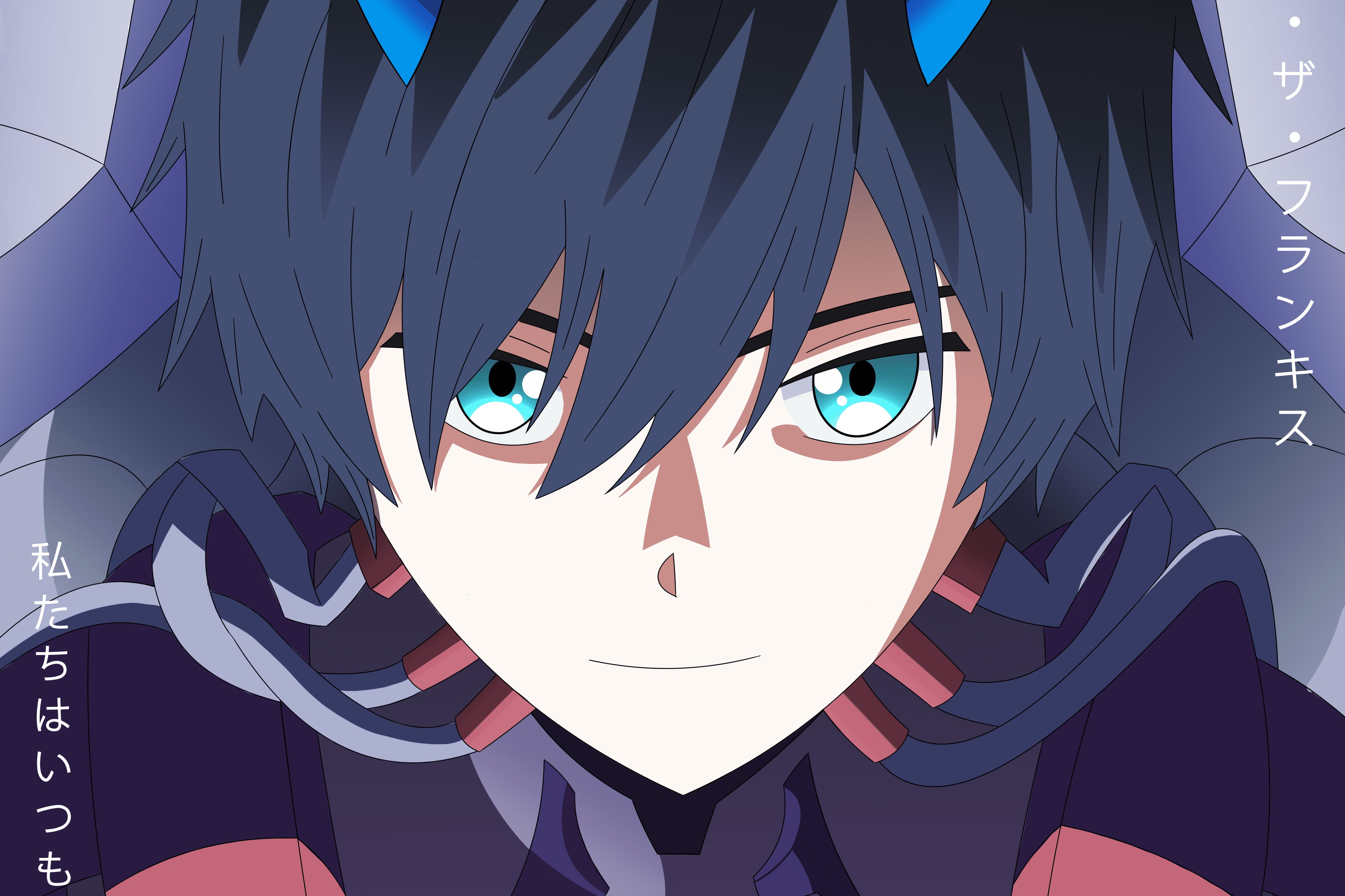 anime, Darling the franxx, Code:016 (Hiro), 4K, Darling in the FranXX, HD Wallpaper