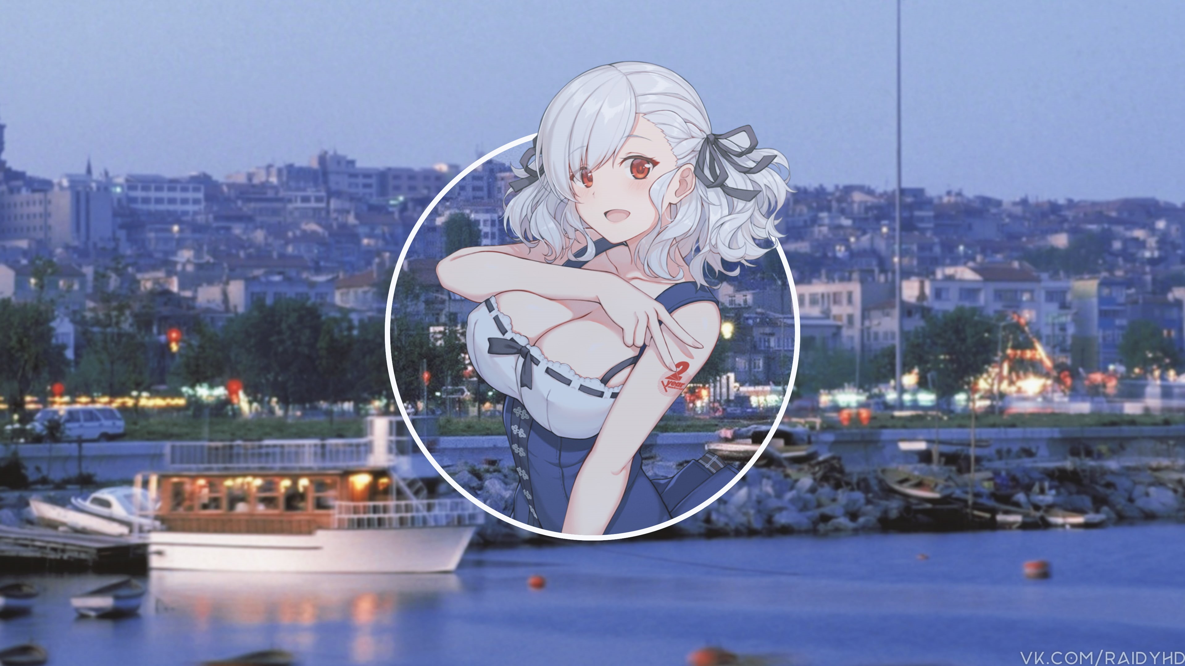 4K, anime girls, picture-in-picture, anime, Girls Frontline, HD Wallpaper