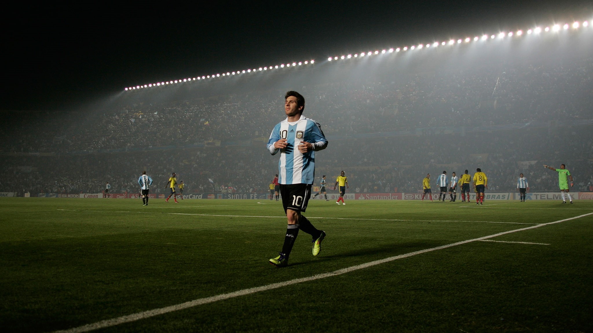 messi, soccer, argentina, lionel, 1080P, barcelona, sports, HD Wallpaper