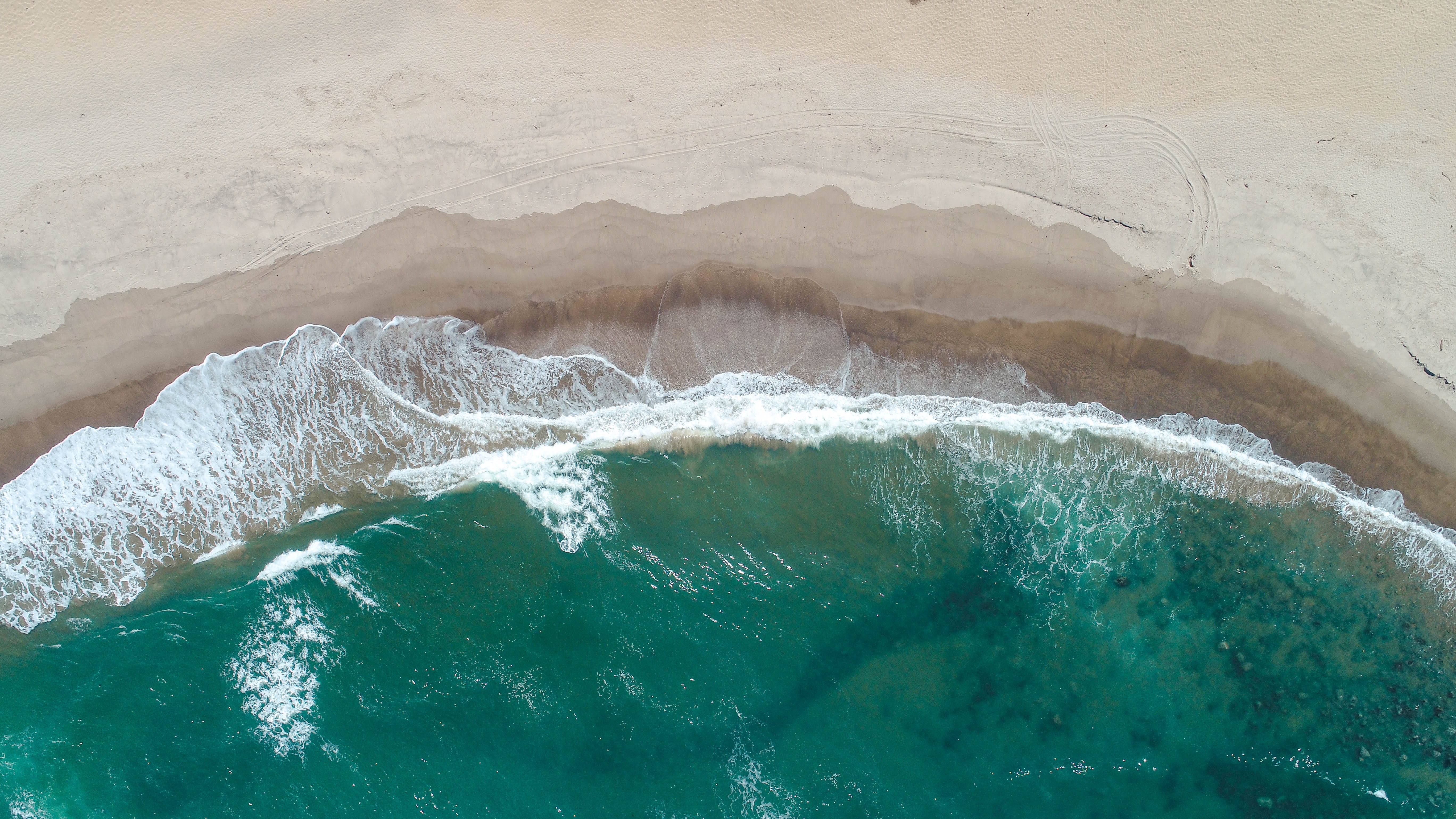 scenics - nature, ocean, geology, water, waves, power in nature, oregon coast, beauty in nature, wave, nature, dji phantom 3, minimal, marine, HD Wallpaper