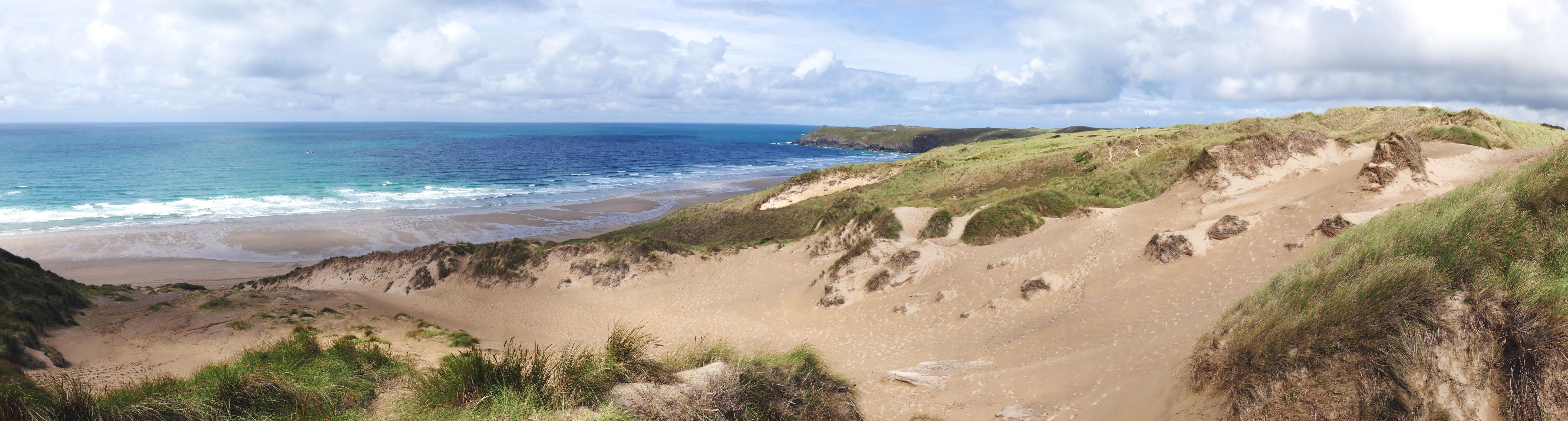 path, cornwall, panoramic, english, rocky, north, clouds, environment, seashore, scenics - nature, places, horizon over water, tranquility, landscape, west, HD Wallpaper