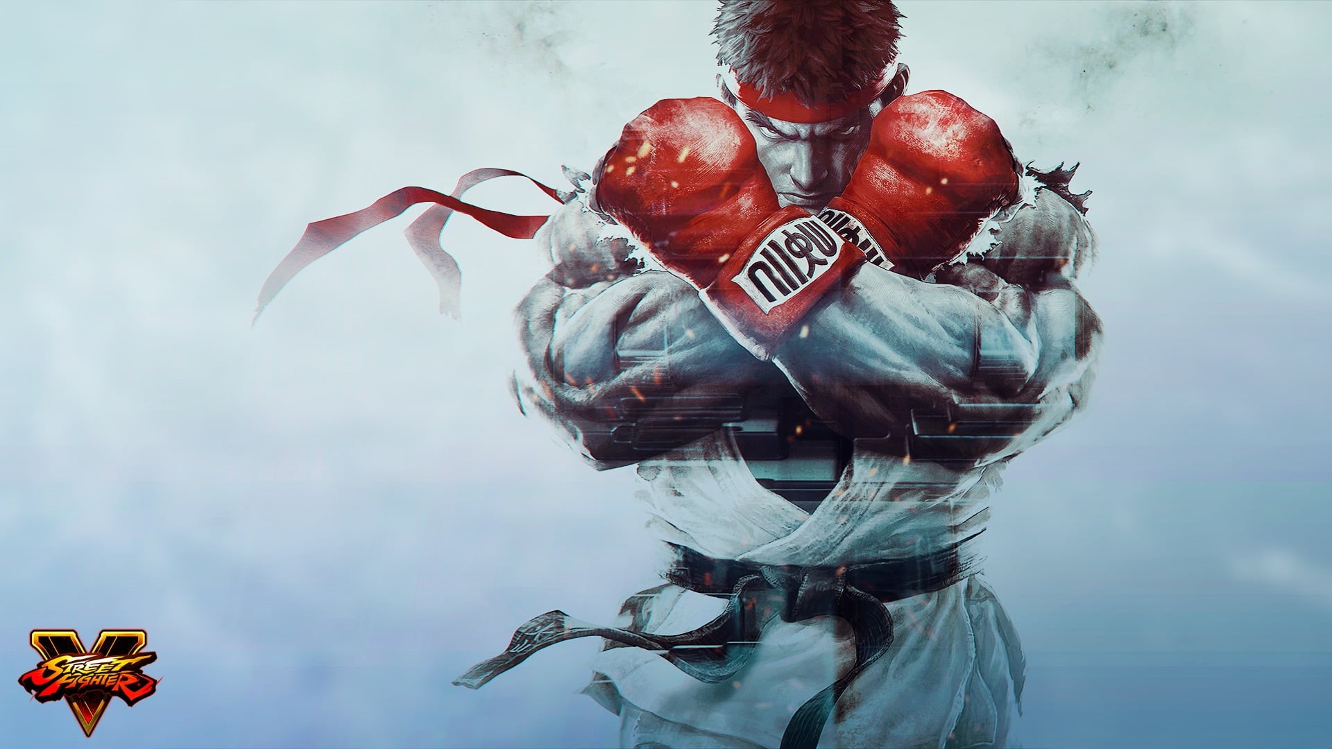 street, art, men, one person, day, Street Fighter V, Street Fighter 5, adult, holding, 1080P, red, digital composite, obscured face, communication, real people, HD Wallpaper