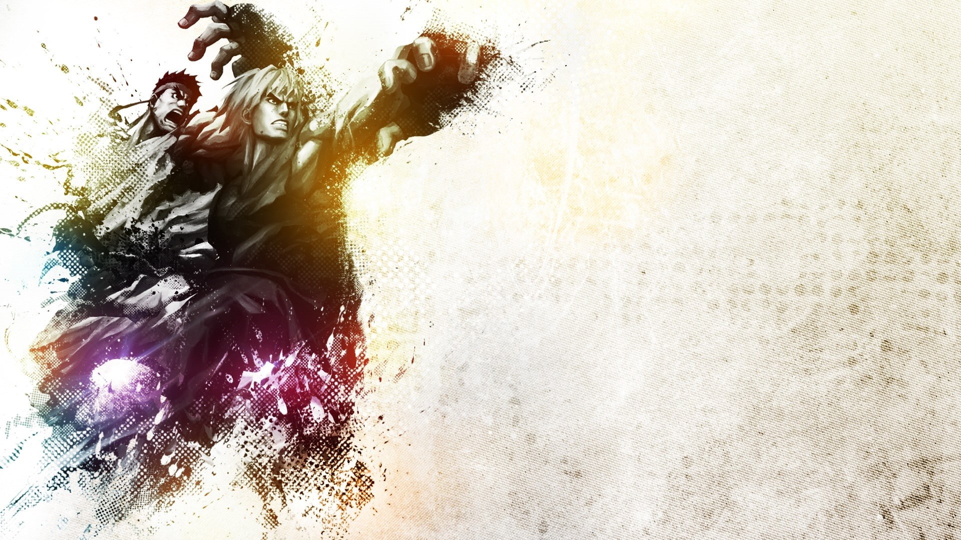 ken, fighter, street fighter, games, x, art, video, Ryu, hd, 1080P, artwork, street, HD Wallpaper