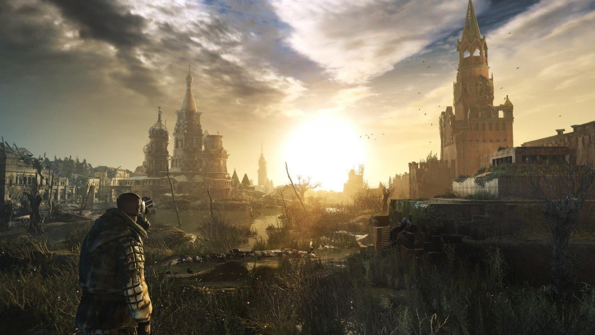 Gas Mask, Moscow, Metro, Metro 2033, City, 1080P, Post Apocalyptic, HD Wallpaper