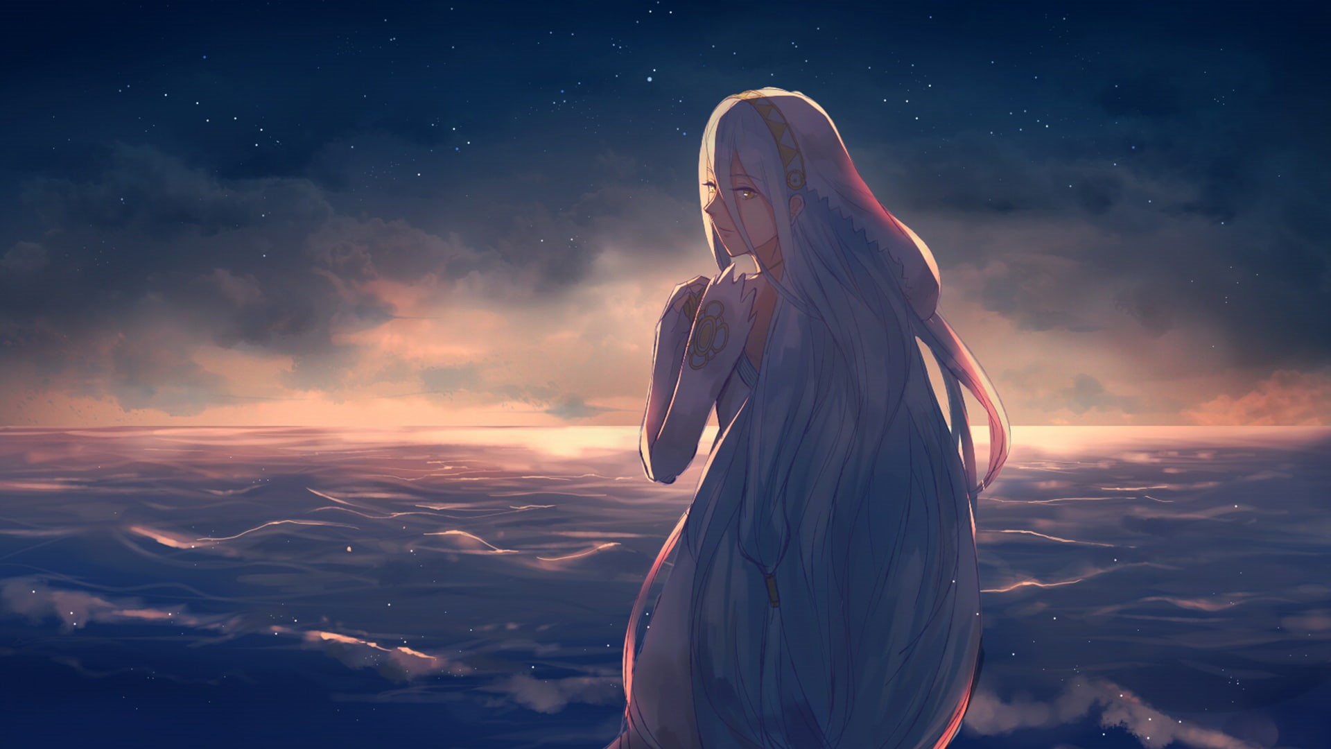 Video Game, 1080P, Fire Emblem Fates, Fire Emblem, Azura (Fire Emblem), HD Wallpaper