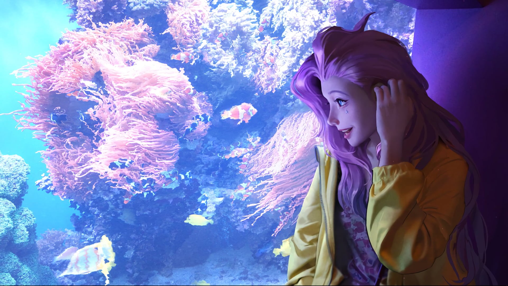1080P, League of Legends, Seraphine, Riot Games, HD Wallpaper