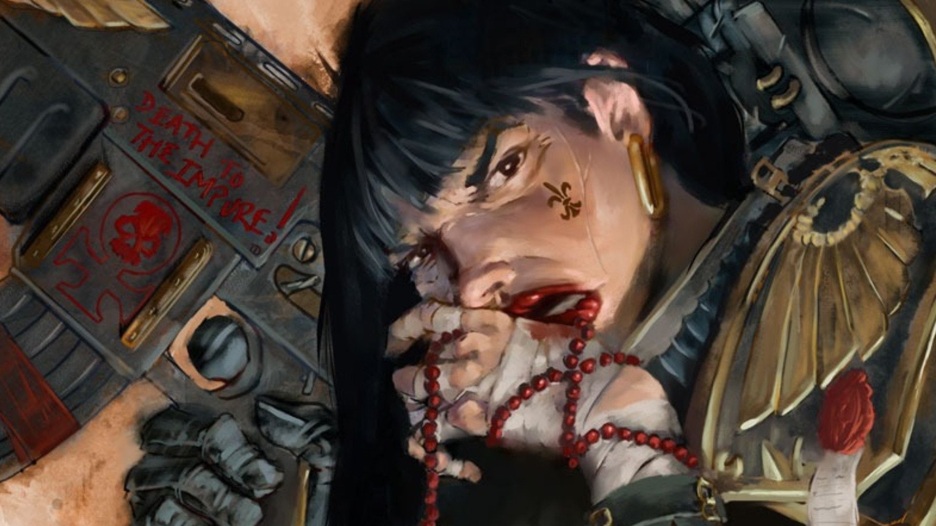 Warhammer 40k, 1080P, Adepta Sororitas, Warhammer, Sisters of battle, HD Wallpaper