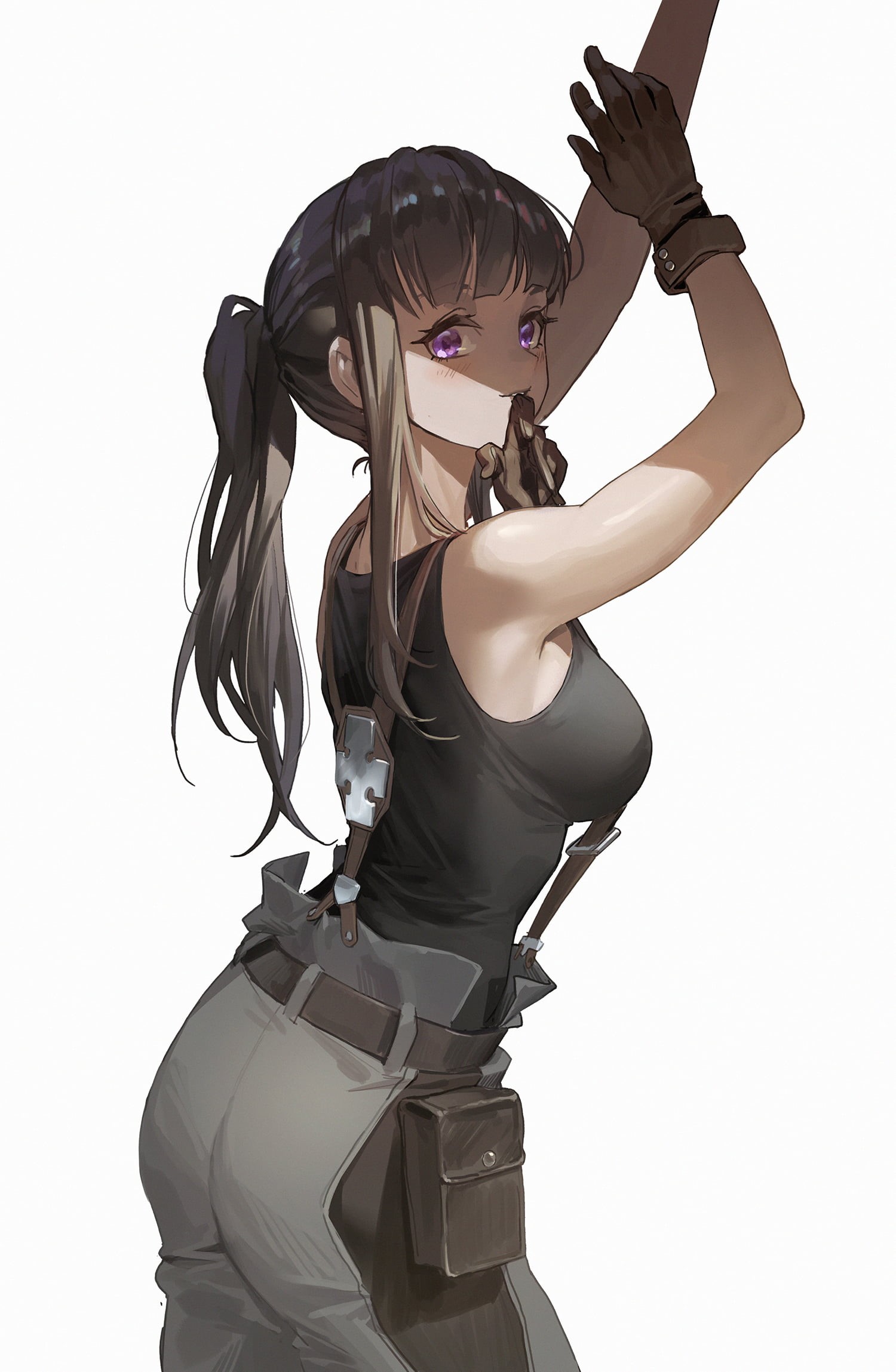 anime girls, 1080P, anime, Enen no Shouboutai, kirino ttk, Maki Oze, Phone HD Wallpaper
