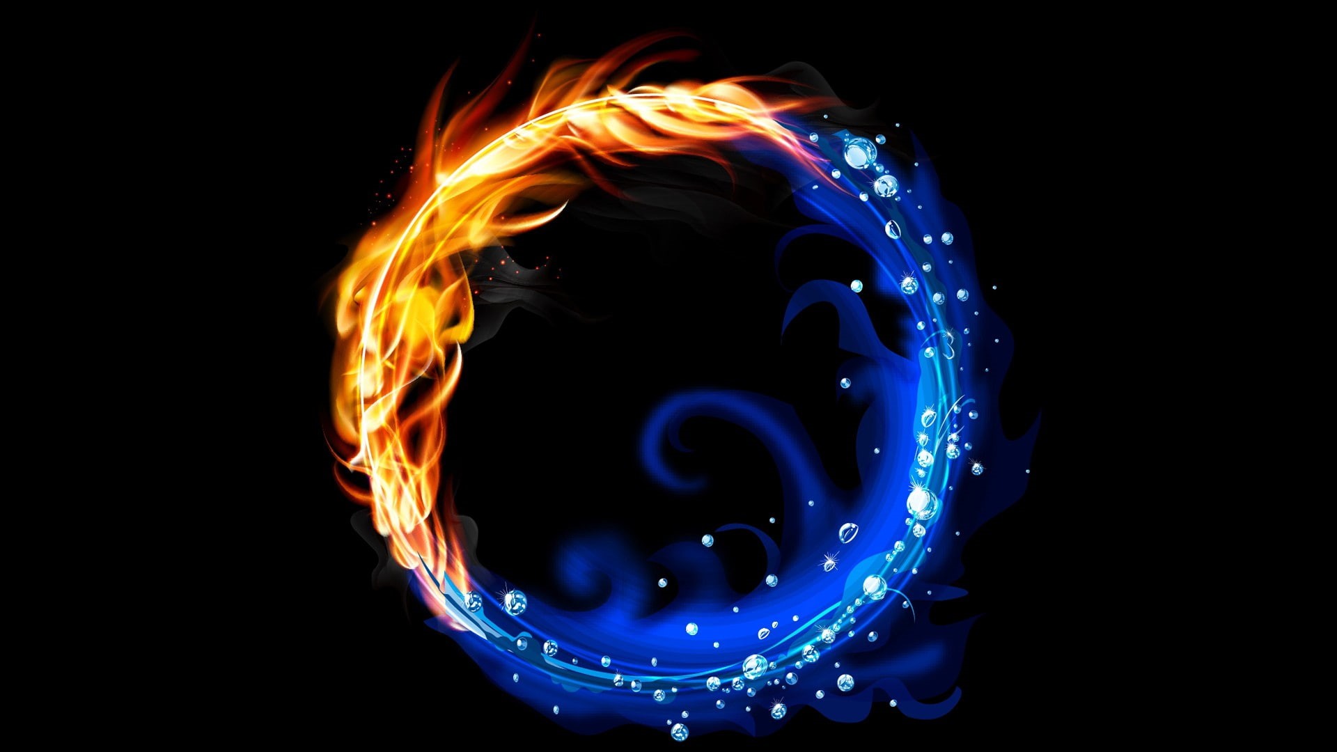 cut out, heat - temperature, night, fire, glowing, motion, close-up, blue, light - natural phenomenon, studio shot, flame, burning, pattern, fire - natural phenomenon, HD Wallpaper