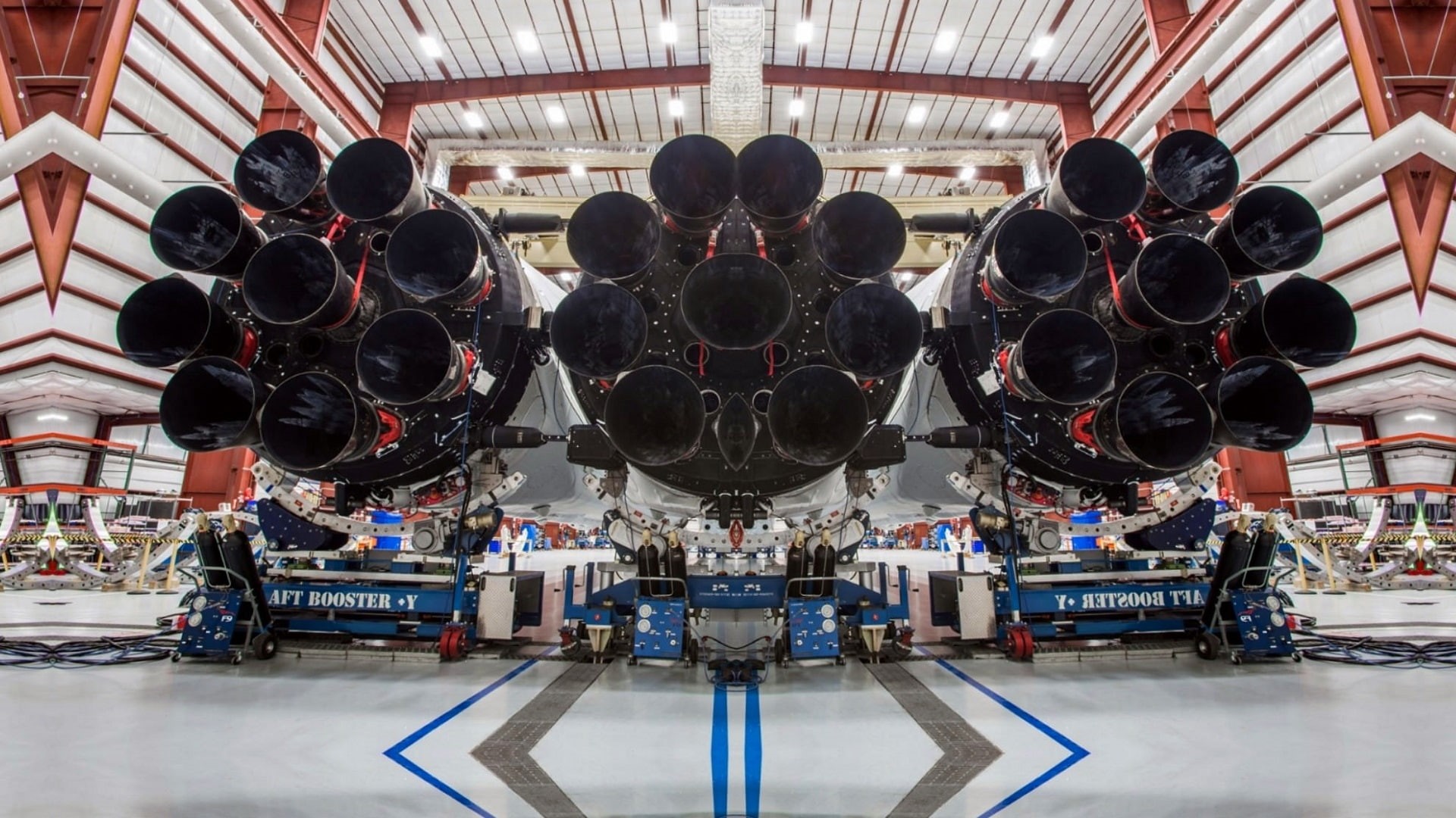 SpaceX, astronautics, 1080P, rocket, Falcon Heavy, HD Wallpaper