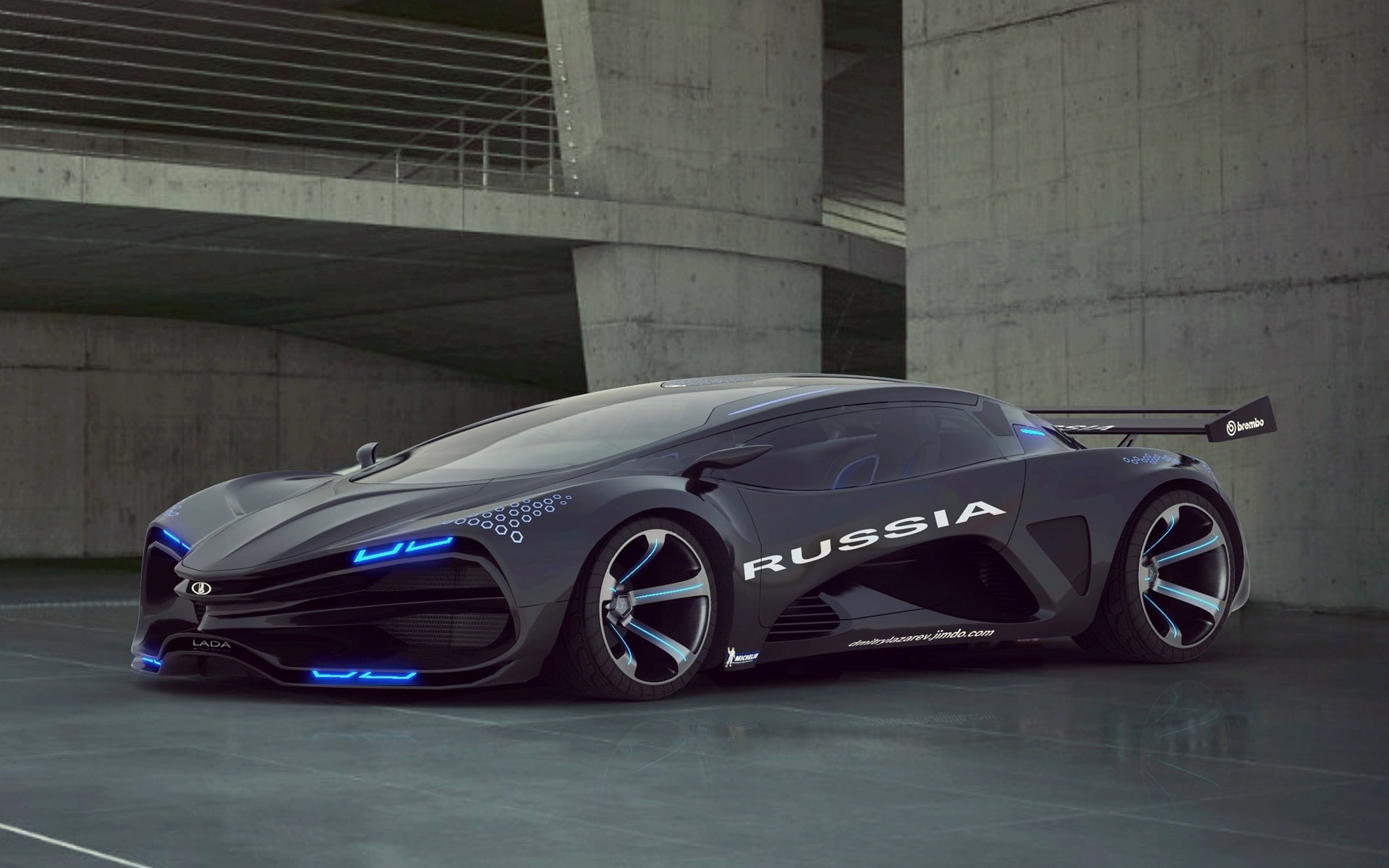 Lada, Car, Raven, 1080P, Concept, Raver, HD Wallpaper