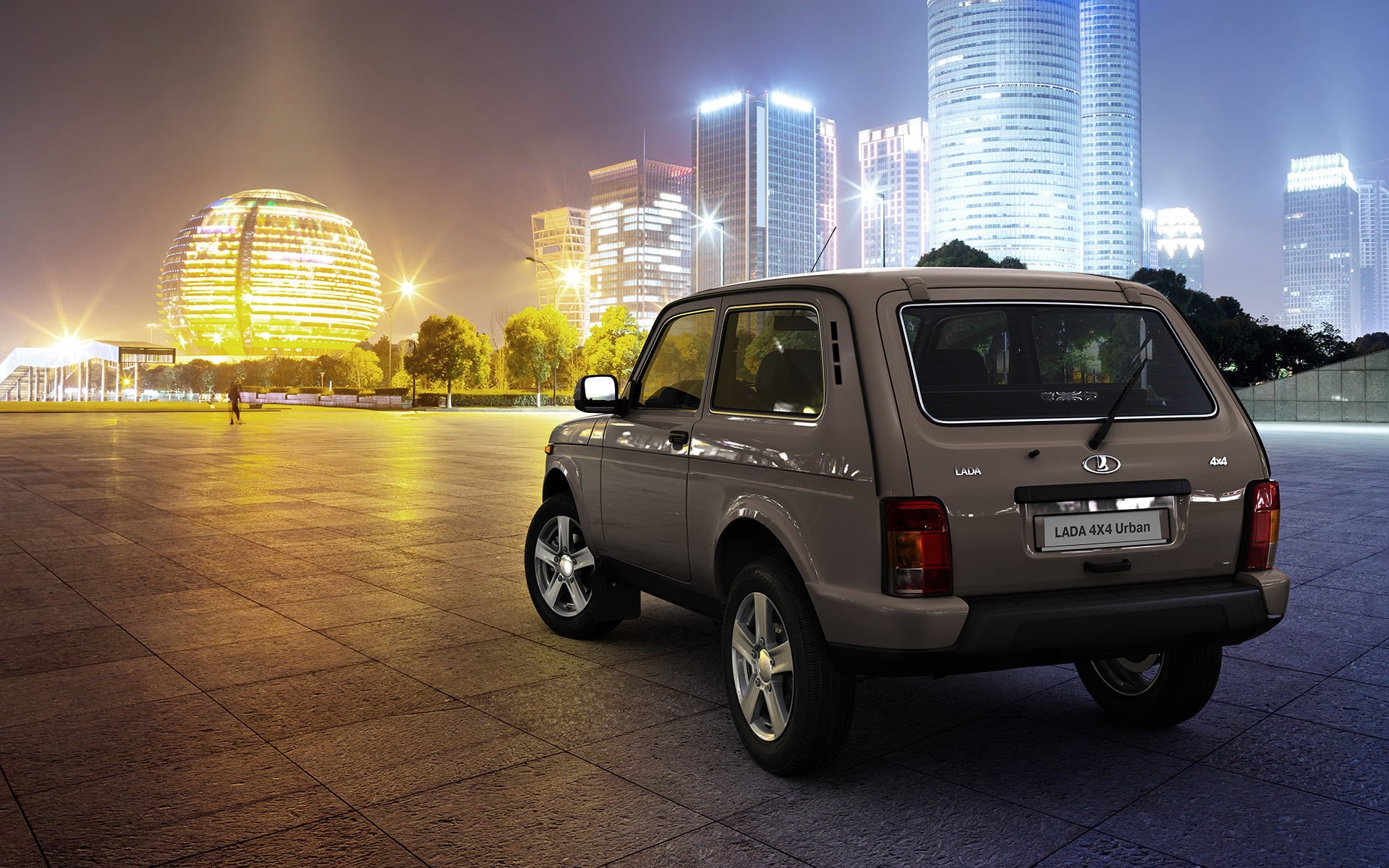 wheel, asia, Niva, cityscape, SUV, journey, dusk, urban Scene, tall - high, backgrounds, a best-seller., bus, land Vehicle, business, car, street, china - East Asia, HD Wallpaper