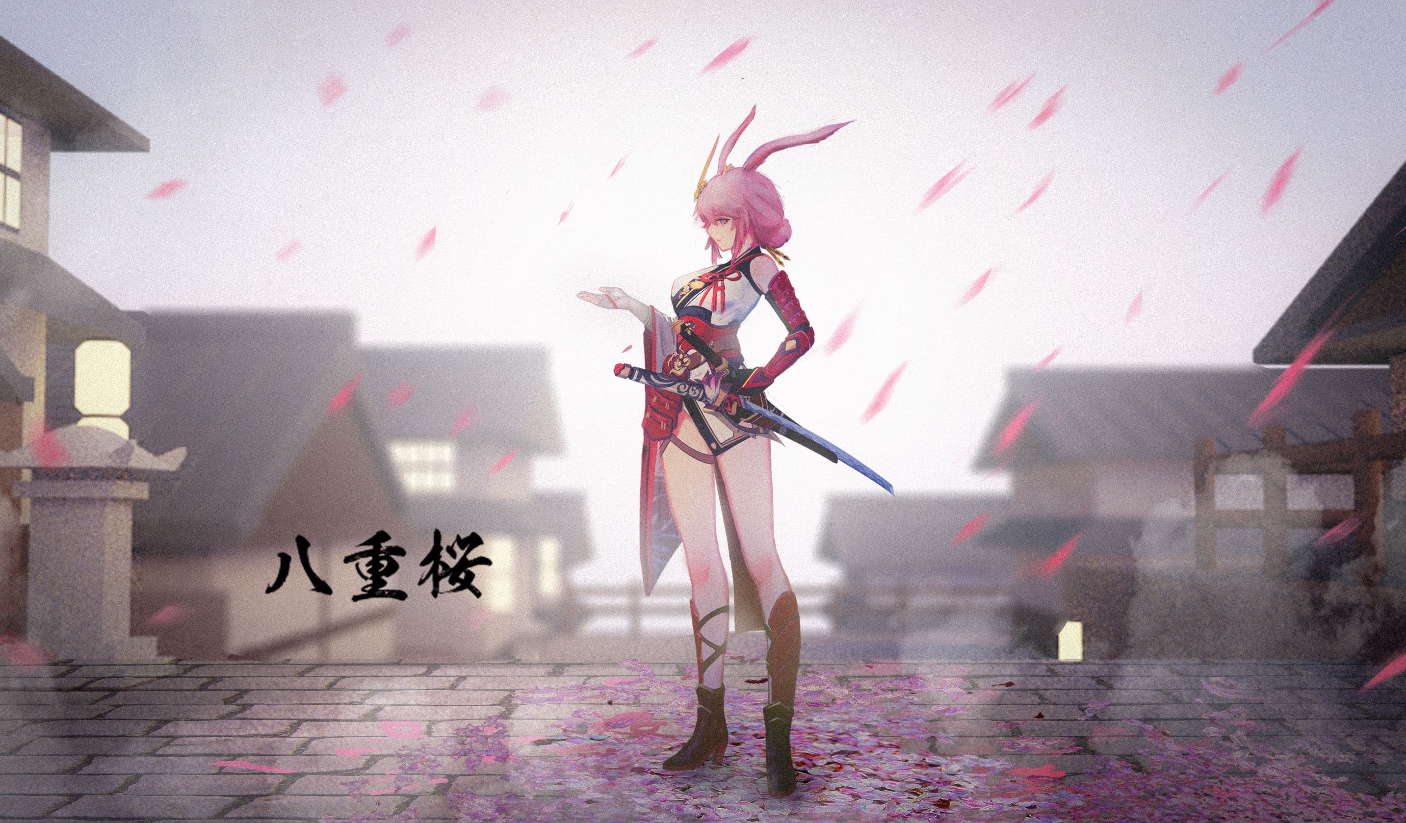 digital composite, representation, flexibility, fashion, adult, 2K, anime, art and craft, Honkai Impact, young adult, creativity, architecture, women, HD Wallpaper