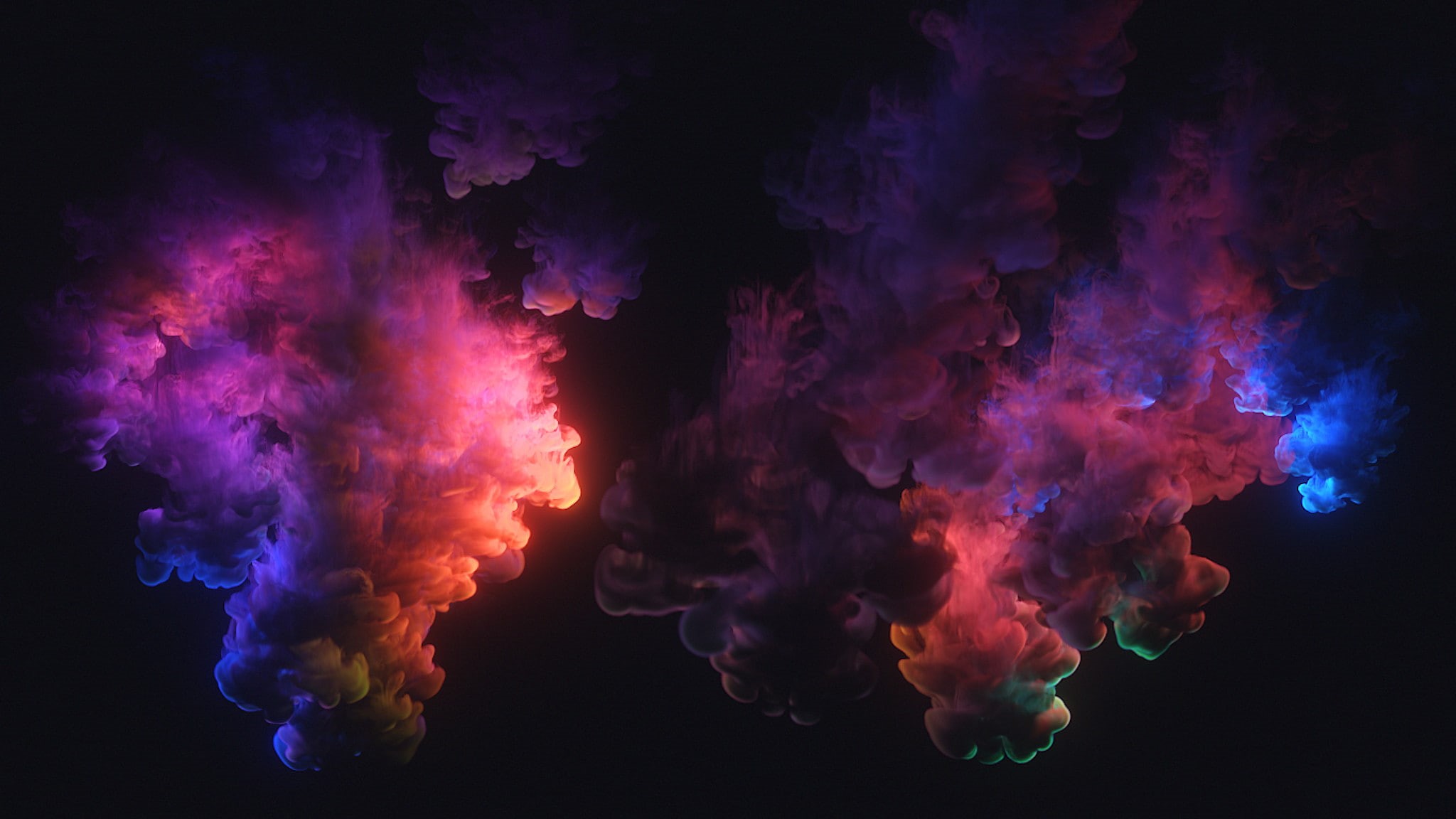 smoke, abstract, Colorfu, HD, 8k, 4k, 1080P, HD Wallpaper