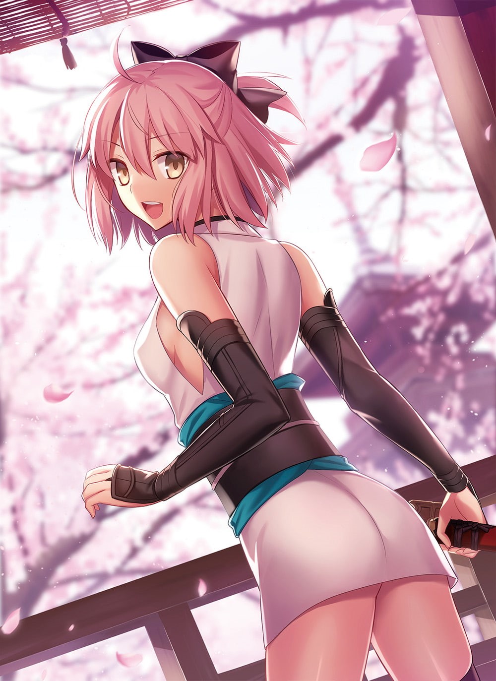 Okita Souji, Fate/Grand Order, 720P, Saber, Phone HD Wallpaper