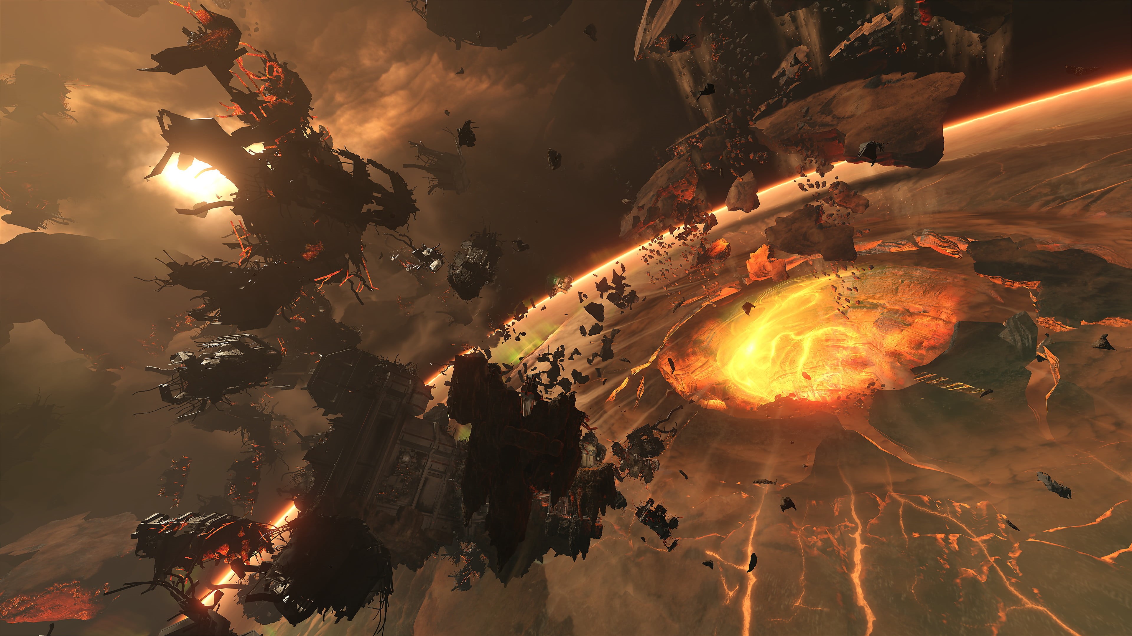 DOOM Eternal, Mars Core, 4K, Video Game Art, HD Wallpaper