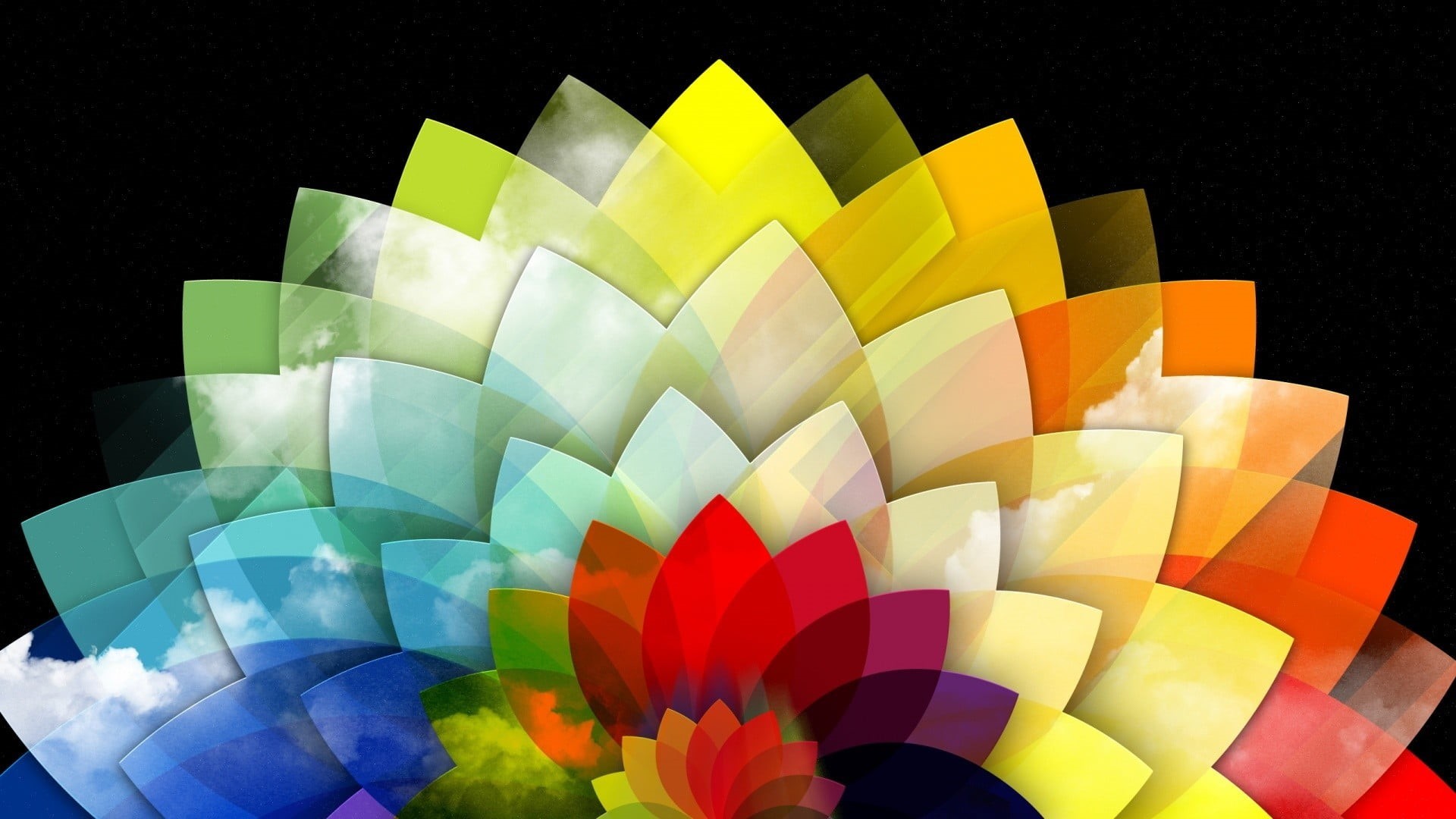 paper, design, digital, abstract, multicolored, choice, floral, studio shot, colorful, pattern, art and craft, 1080P, repetition, collection, HD Wallpaper
