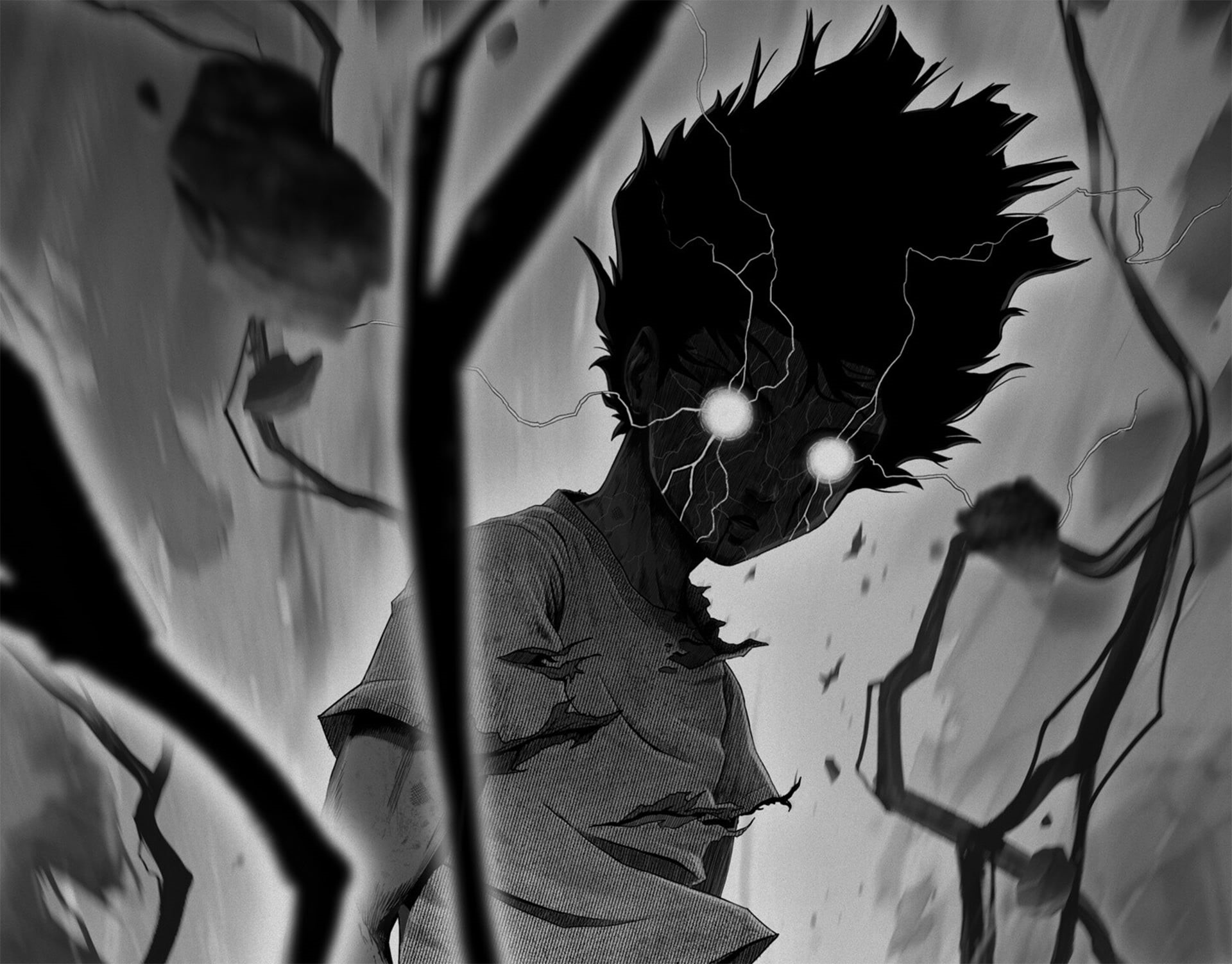 Mob Psycho 100, 1080P, Anime, Shigeo Kageyama, HD Wallpaper