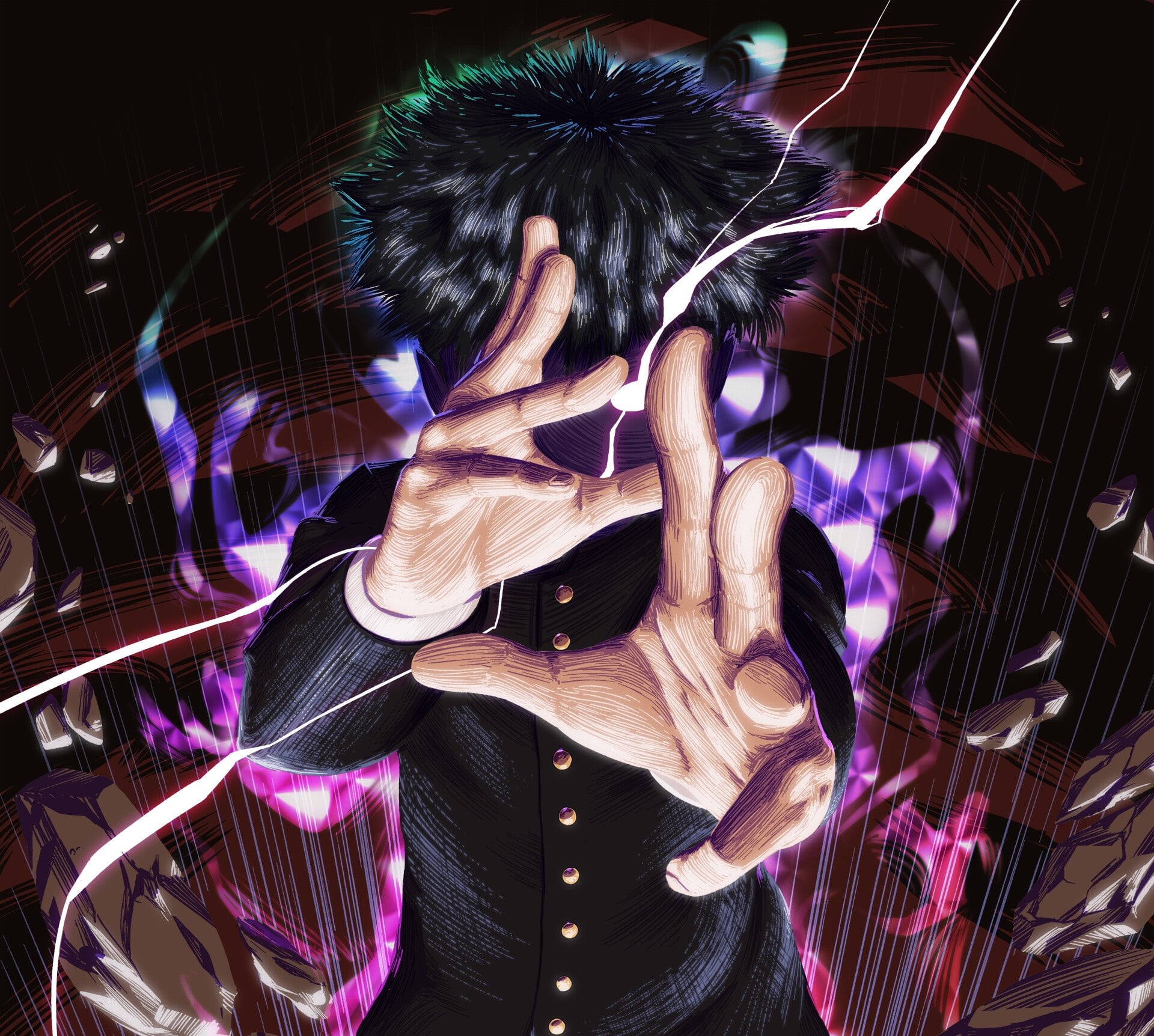 Mob Psycho 100, Anime, 1080P, Shigeo Kageyama, HD Wallpaper