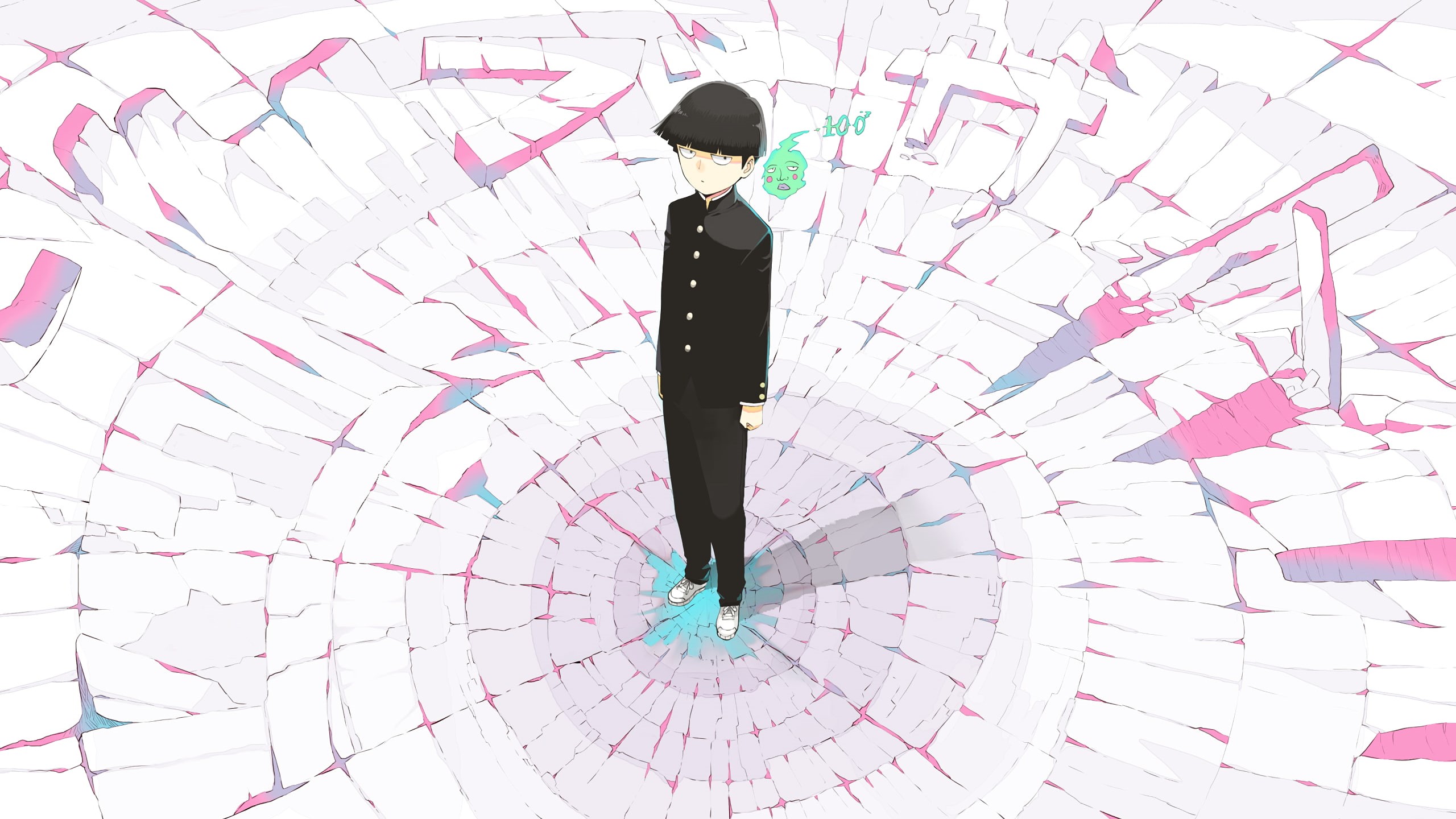 Ekubo, Kageyama Shigeo, Mob Psycho 100, 2K, HD Wallpaper