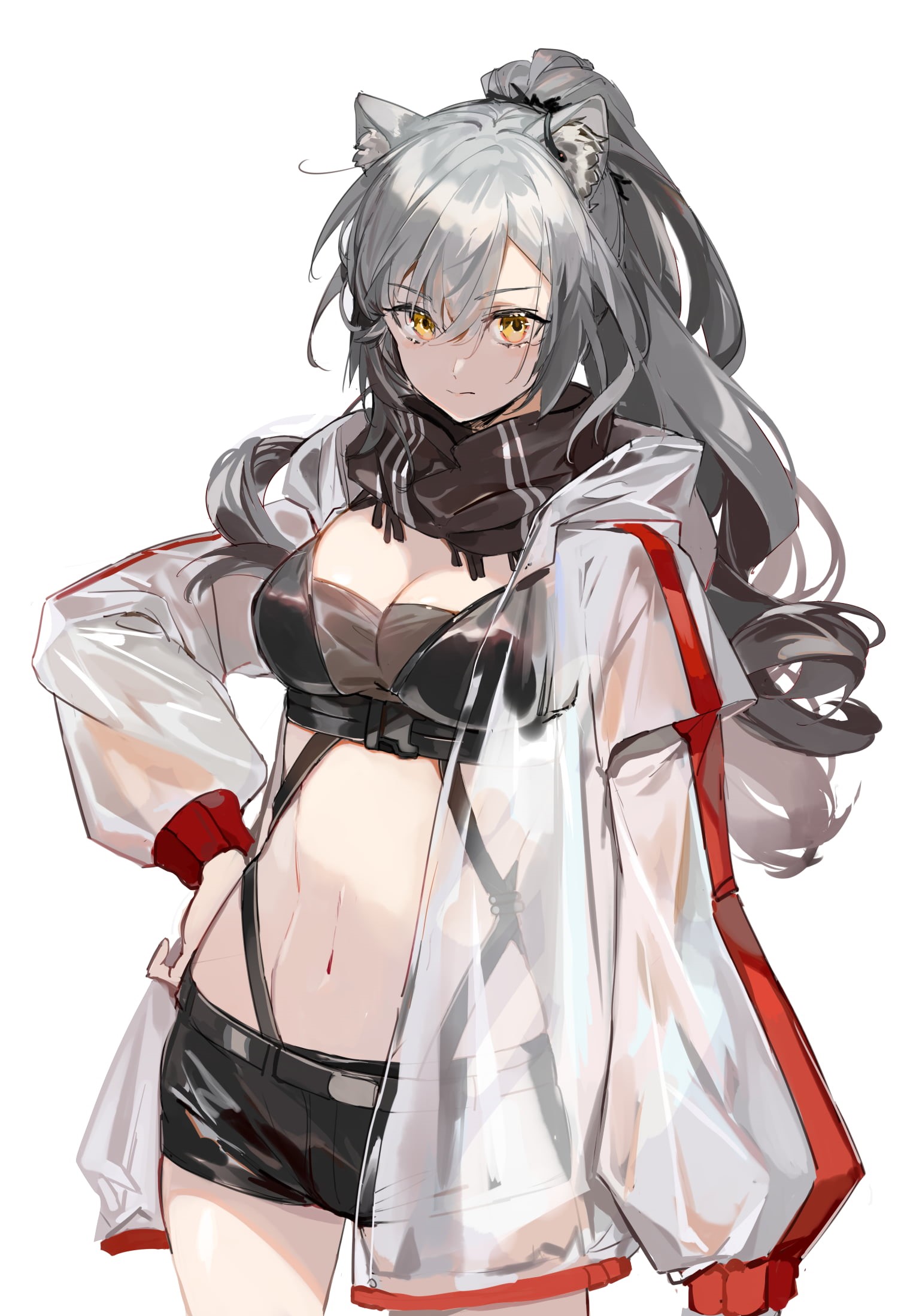 Arknights, 1080P, anime girls, Schwarz(Arknights), Phone HD Wallpaper