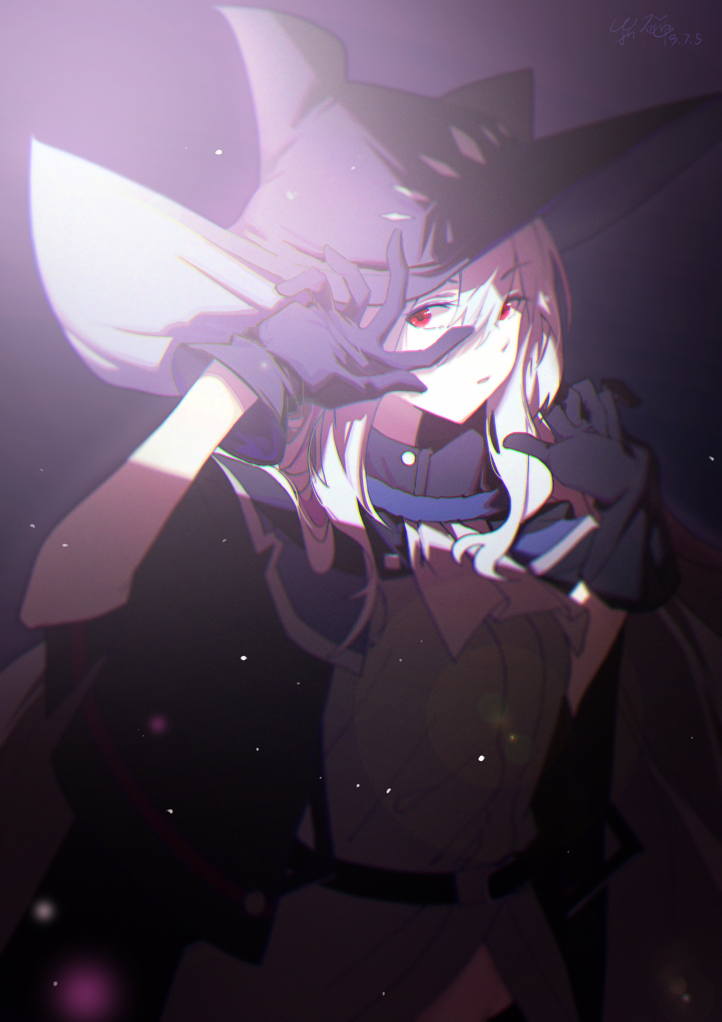 anime girls, 2K, Skadi(Arknights), Arknights, Phone HD Wallpaper