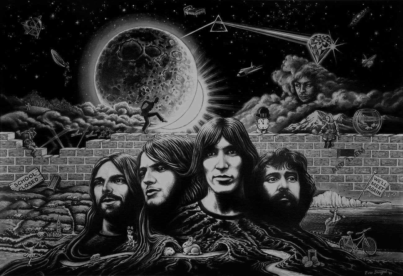 young adult, beatles, Band (Music), architecture, representation, built structure, sky, group of people, night, female likeness, outdoors, male likeness, HD Wallpaper