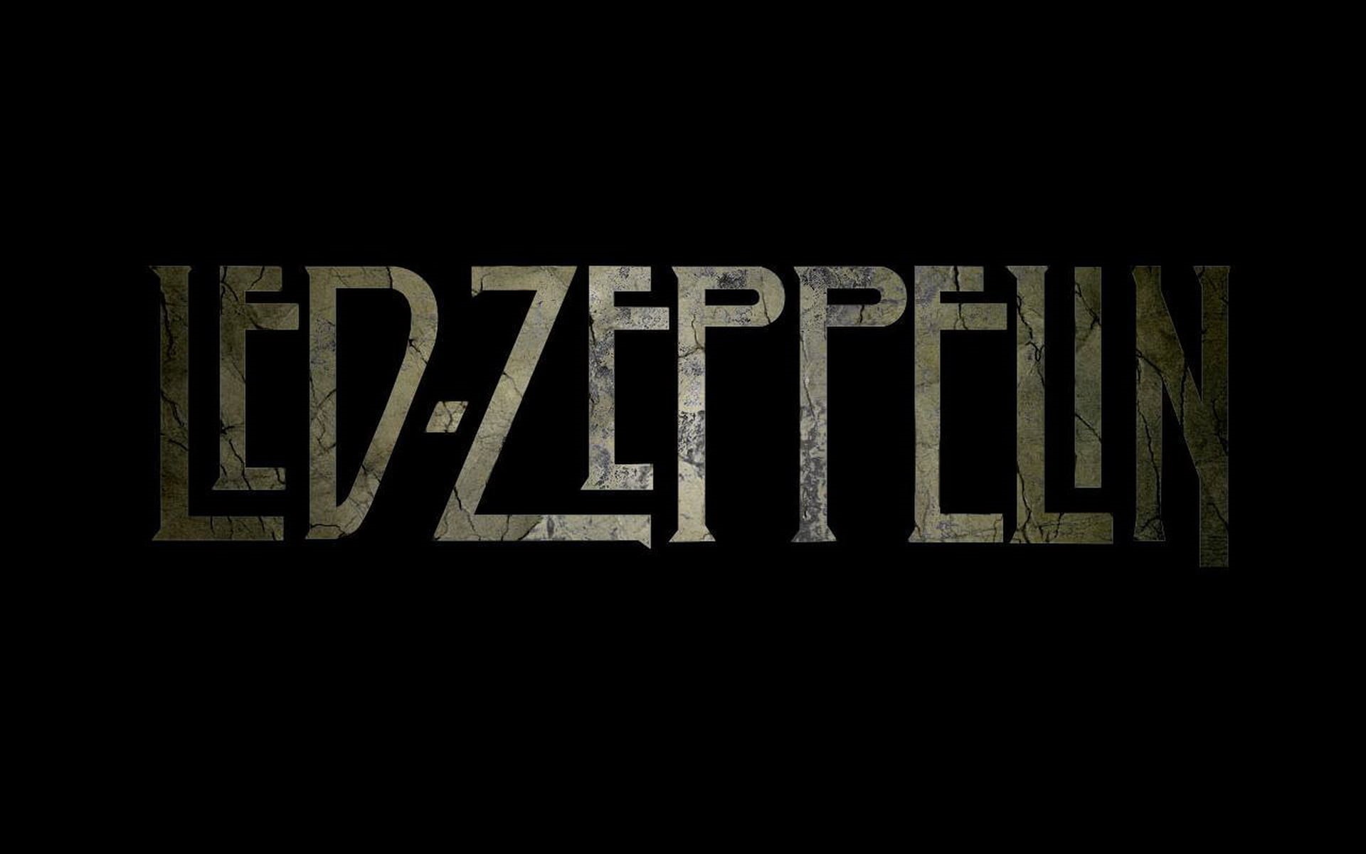 hard rock, studio shot, single Word, dark, illustration, night, communication, black background, black Color, wood - material, led Zeppelin, HD Wallpaper