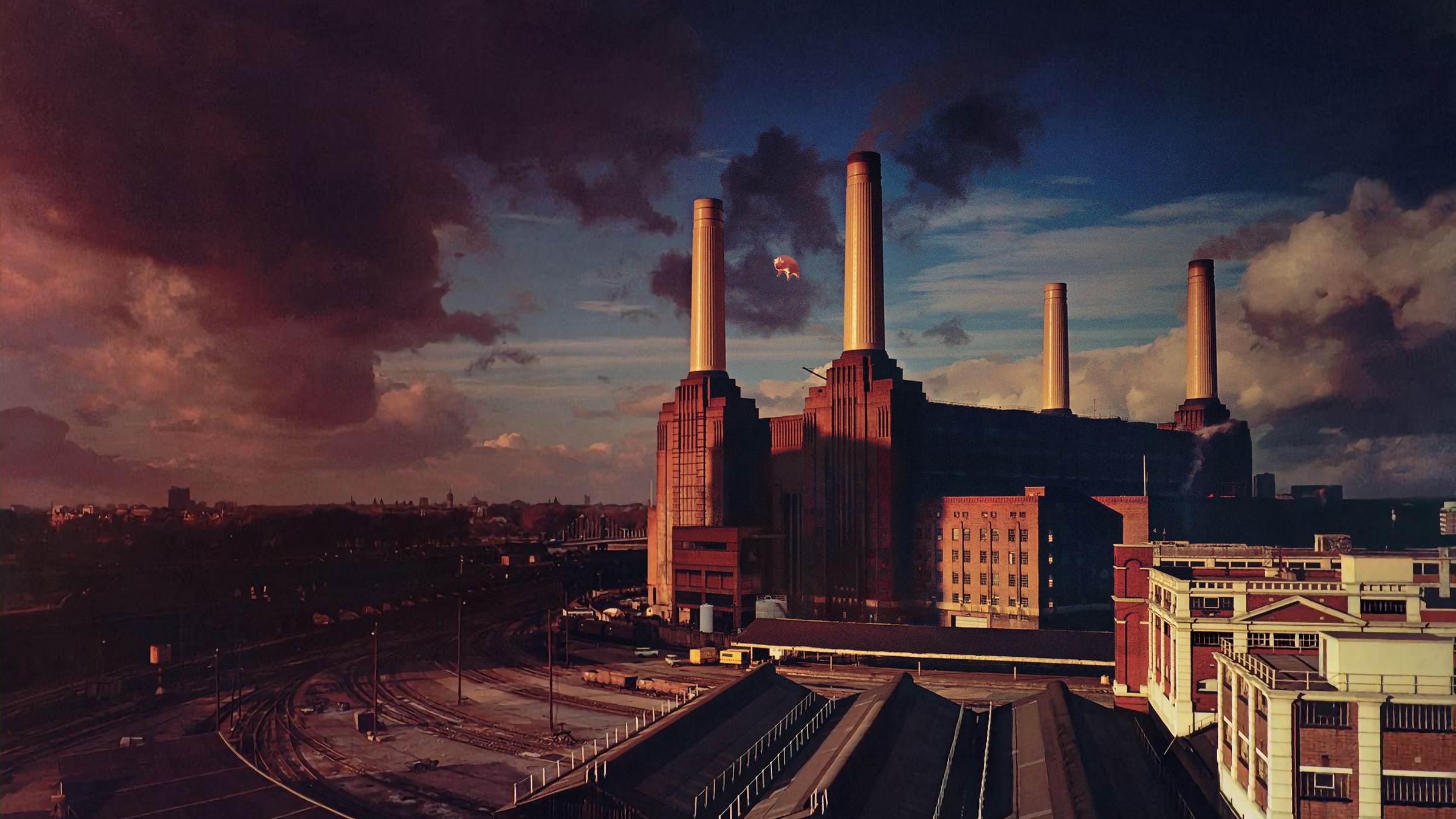 cover, floyd, pink, animals, 1080P, album, HD Wallpaper