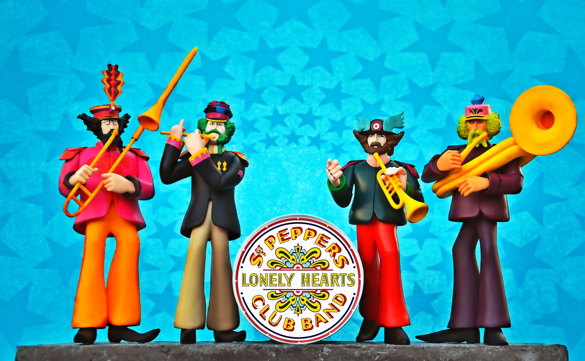 Sgt. Peppers Lonely Hearts Club Band, Yellow Submarine, 1080P, The Beatles, HD Wallpaper