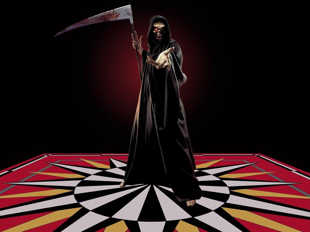 Death, art, maiden, iron, hd, 480P, dark, Black, CD, reaper, s, album, music, cover, album cover, entertainment, heavy metal, HD Wallpaper