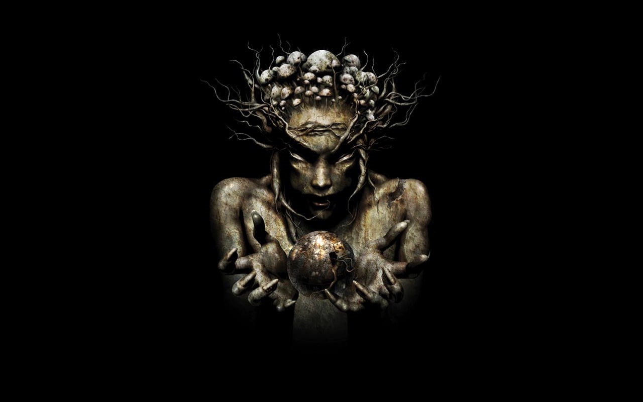 720P, mushrooms, x, bands, entertainment, infected, art, mushroom, Music, hd, album, covers, HD Wallpaper