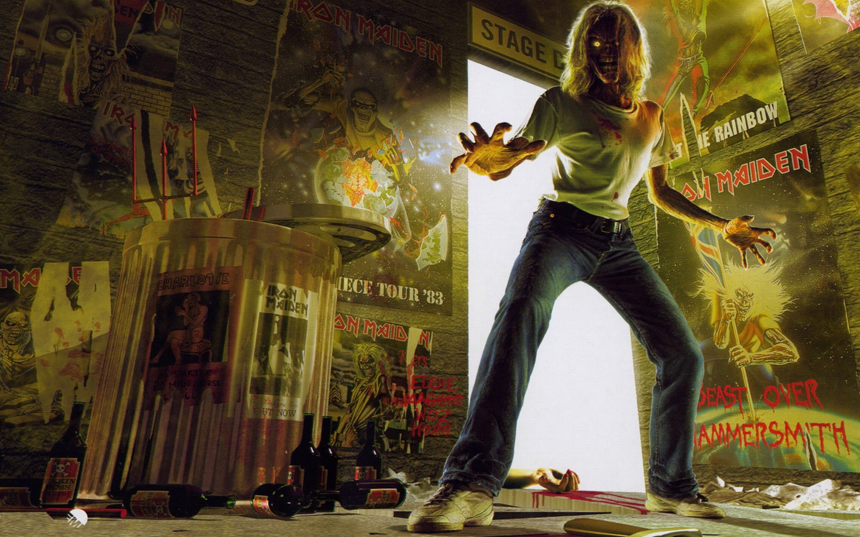 maiden, iron, hd, 720P, music, HD Wallpaper