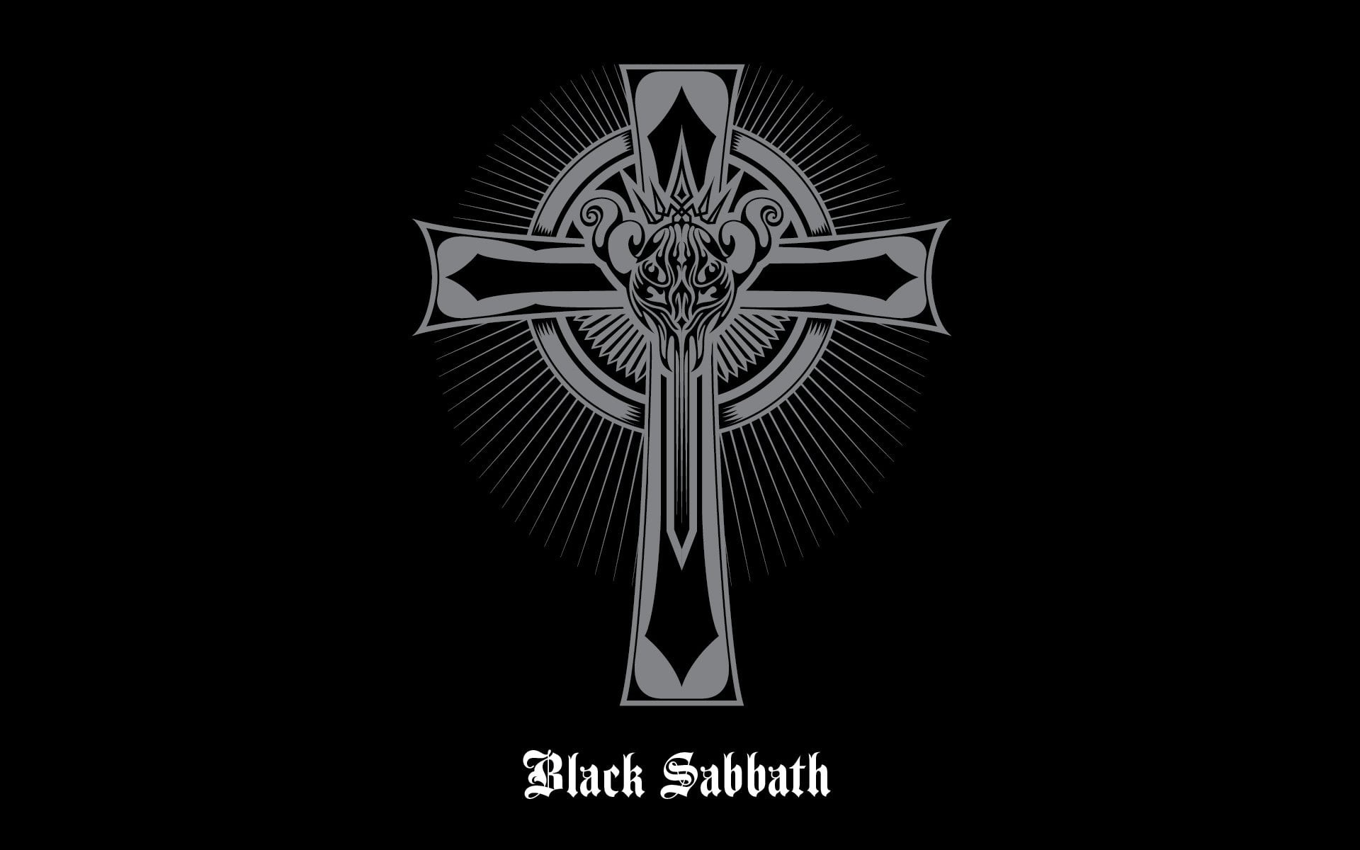 1080P, Black Sabbath, studio shot, copy space, direction, communication, arrow symbol, travel, pattern, low angle view, western script, black background, HD Wallpaper