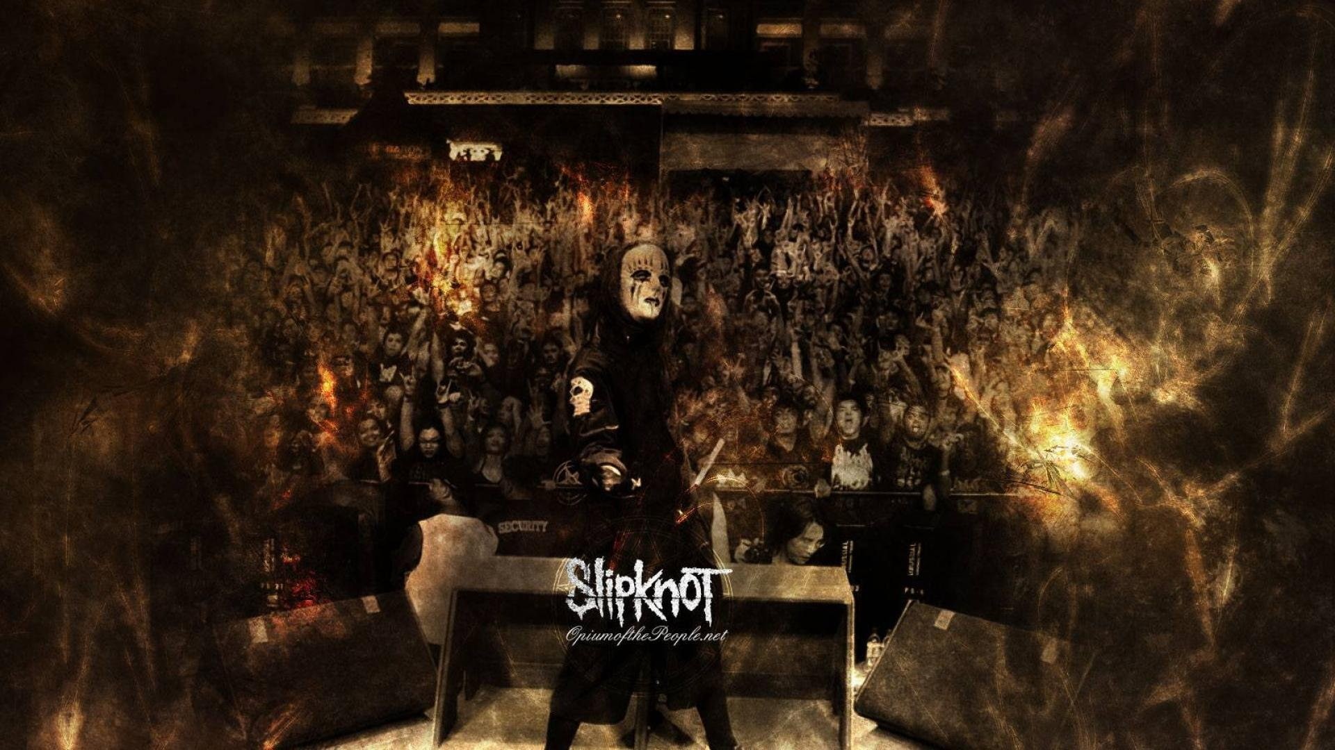human representation, metal band, representation, indoors, Slipknot, female likeness, built structure, building, wall, weathered, no people, architecture, HD Wallpaper