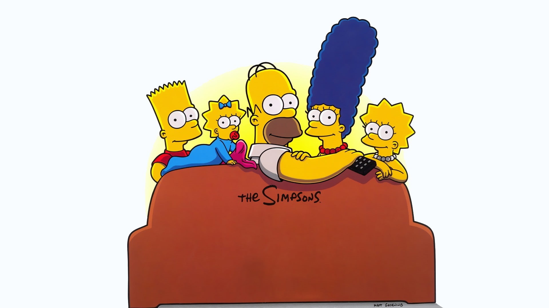 holiday - event, Marge Simpson, string instrument, studio shot, Lisa Simpson, Maggie Simpson, Bart Simpson, cut out, indoors, representation, women, 1080P, HD Wallpaper