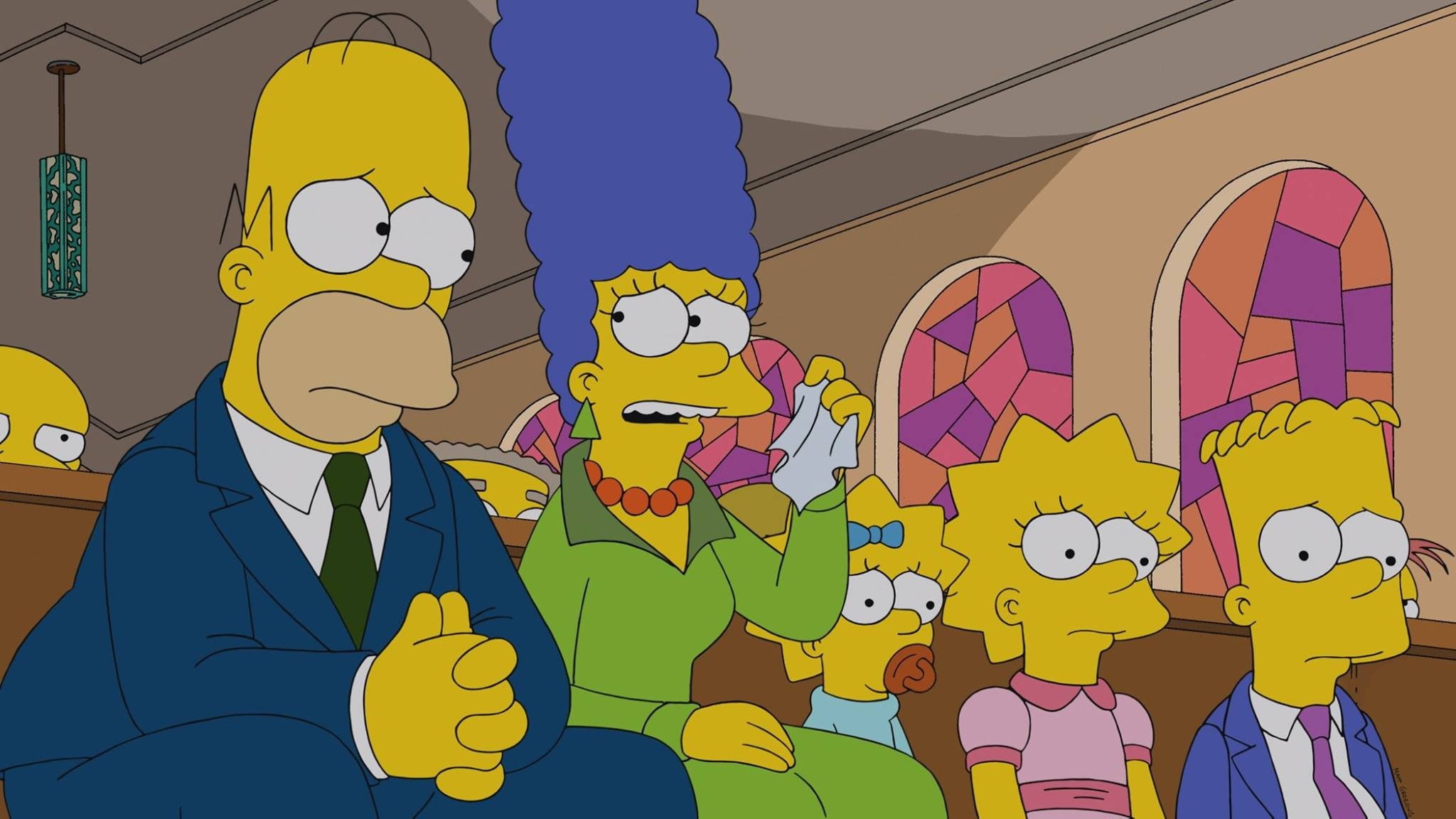 multi colored, digital, Homer Simpson, communication, architecture, group of people, connection, sign, Lisa Simpson, simpsons, outdoors, 1080P, teenager, HD Wallpaper